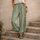 Moksha Cotton Pant- Sage Green