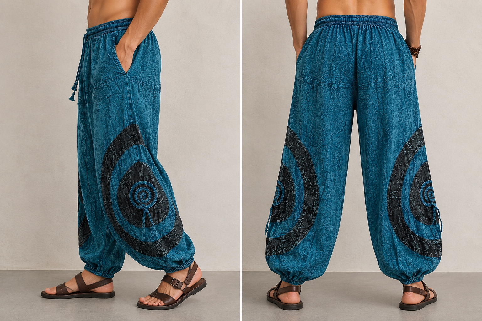 Munnar Trails Pants - Sea