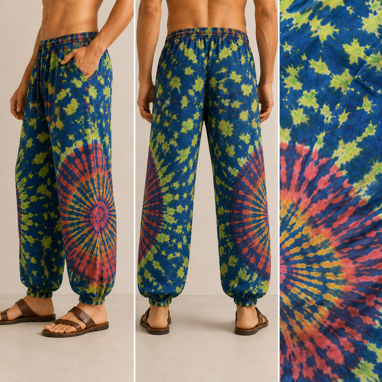 Kasol Trance Pants - Blues