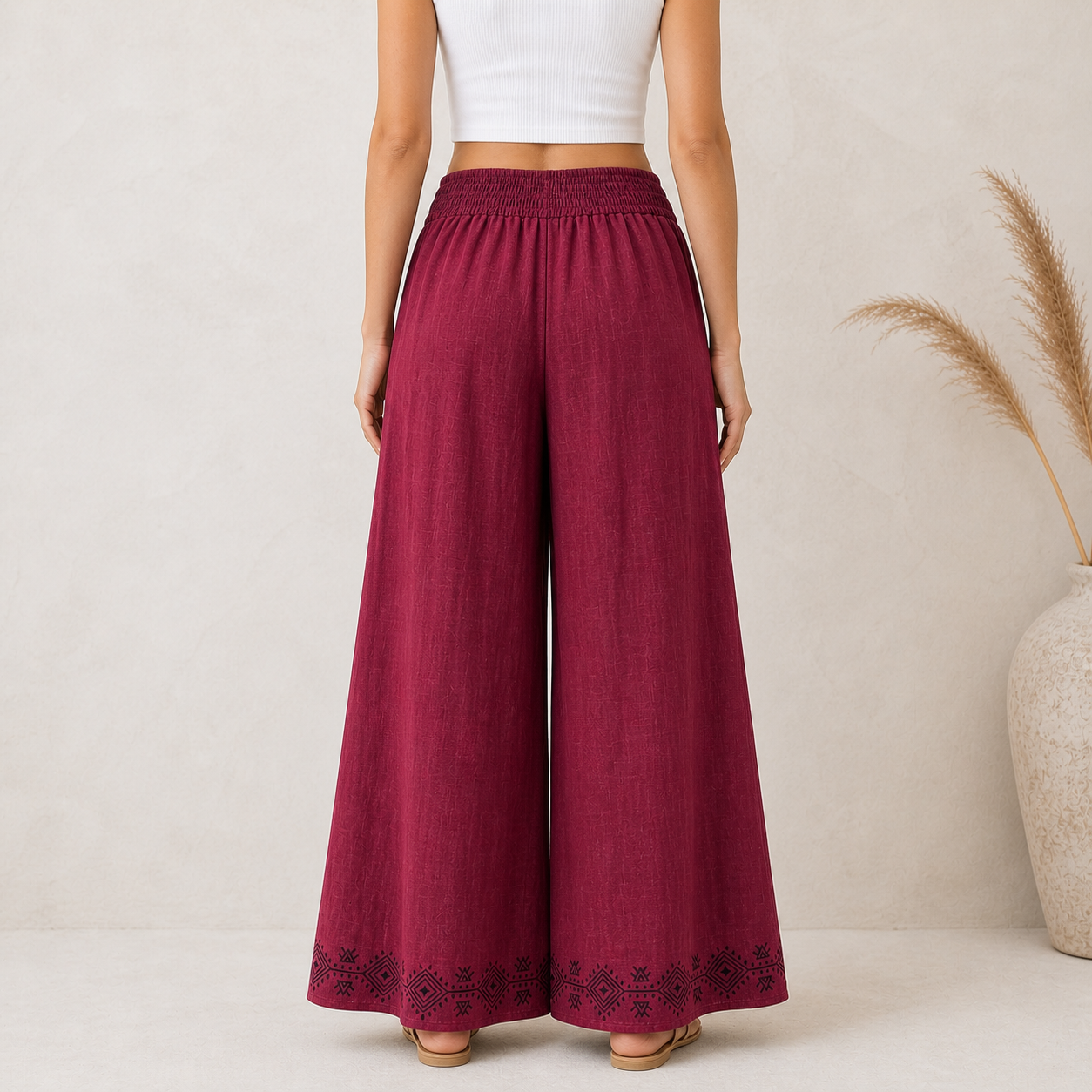 Zayra Co-ord Set- Berry Wine