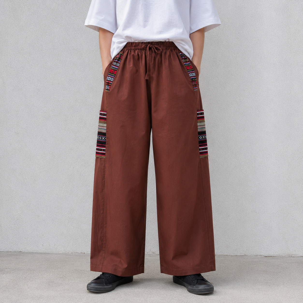 Pahadi Boho Pants - Brown