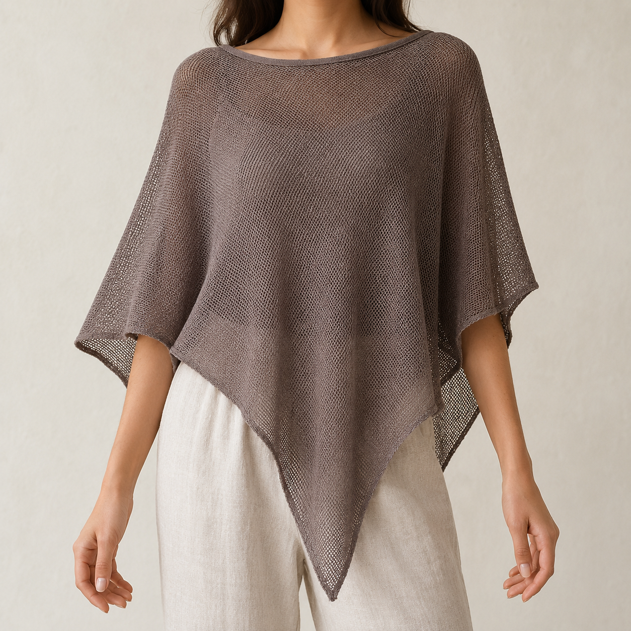 Shayra Cotton Top - Beige