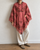 Pahadi Poncho 3 Patti with Hood - Peach