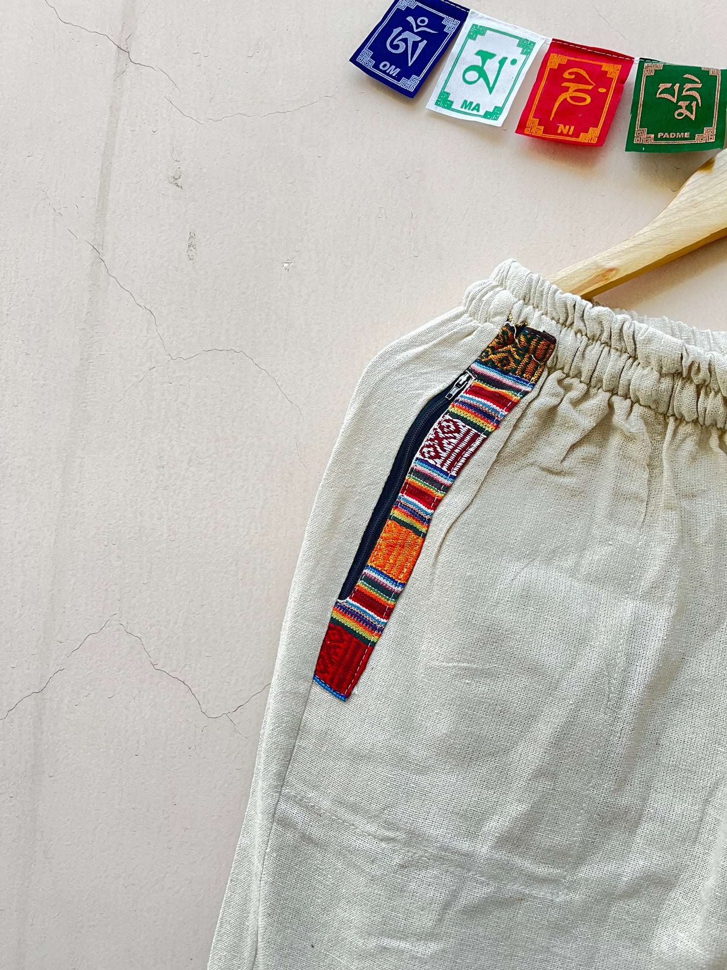 7 Chakra Pants - White