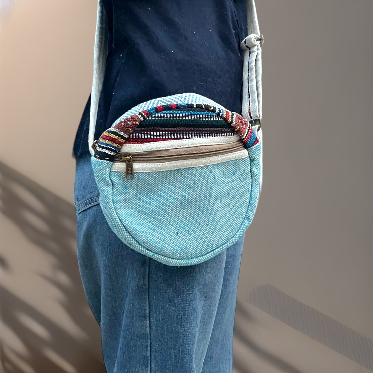 Round Sling Bag