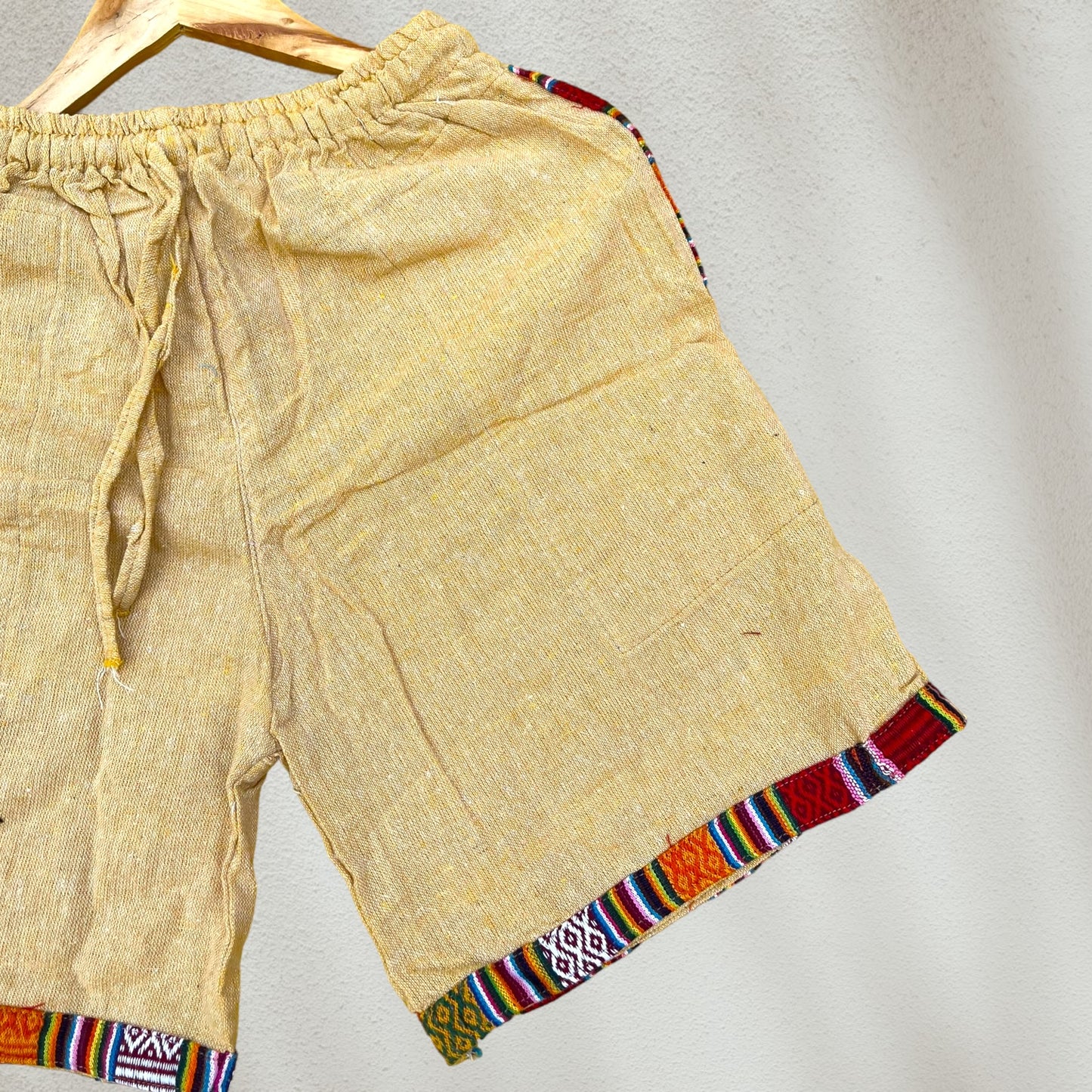 Pahadi Shorts - Yellow