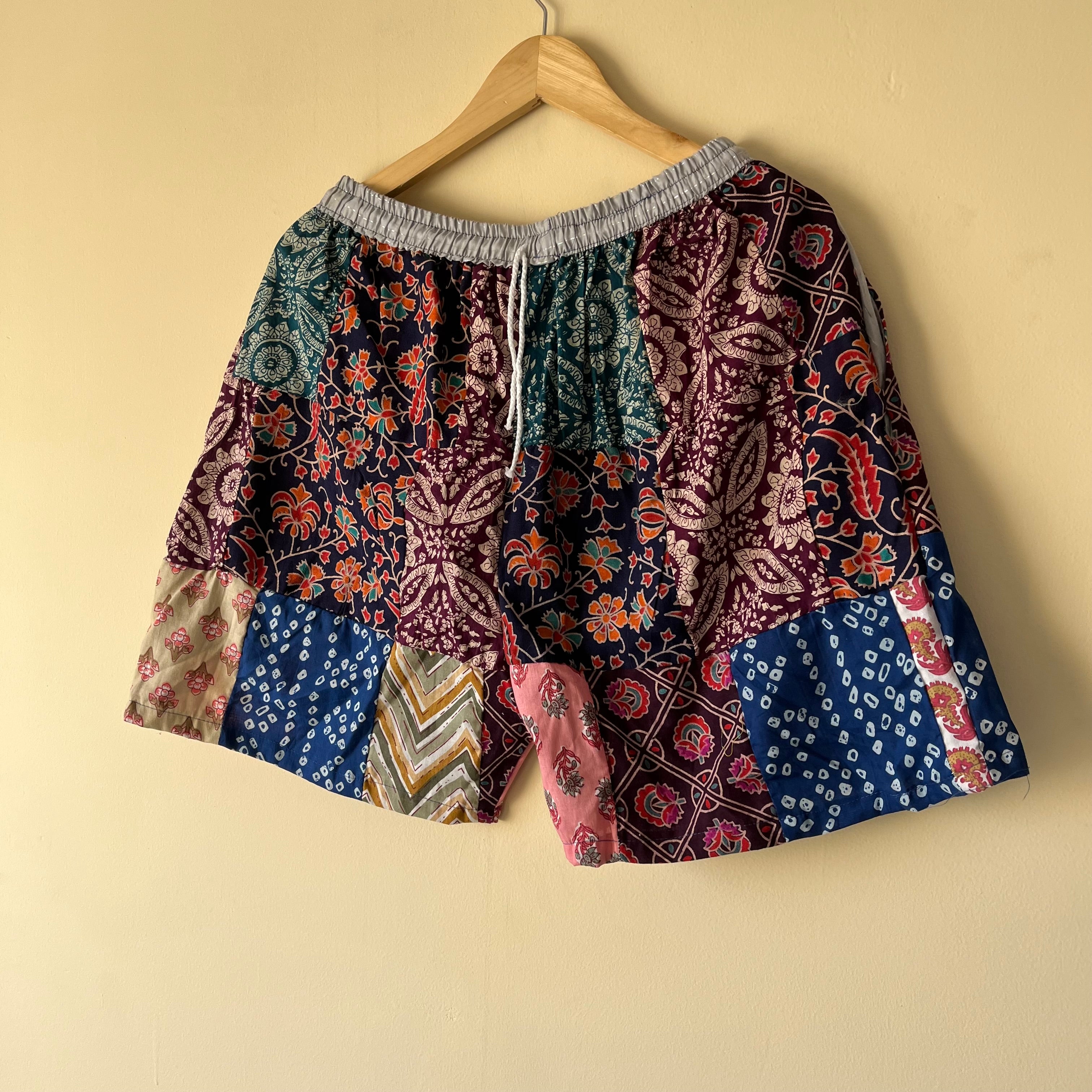 Patchwork Shorts - Mix Colours