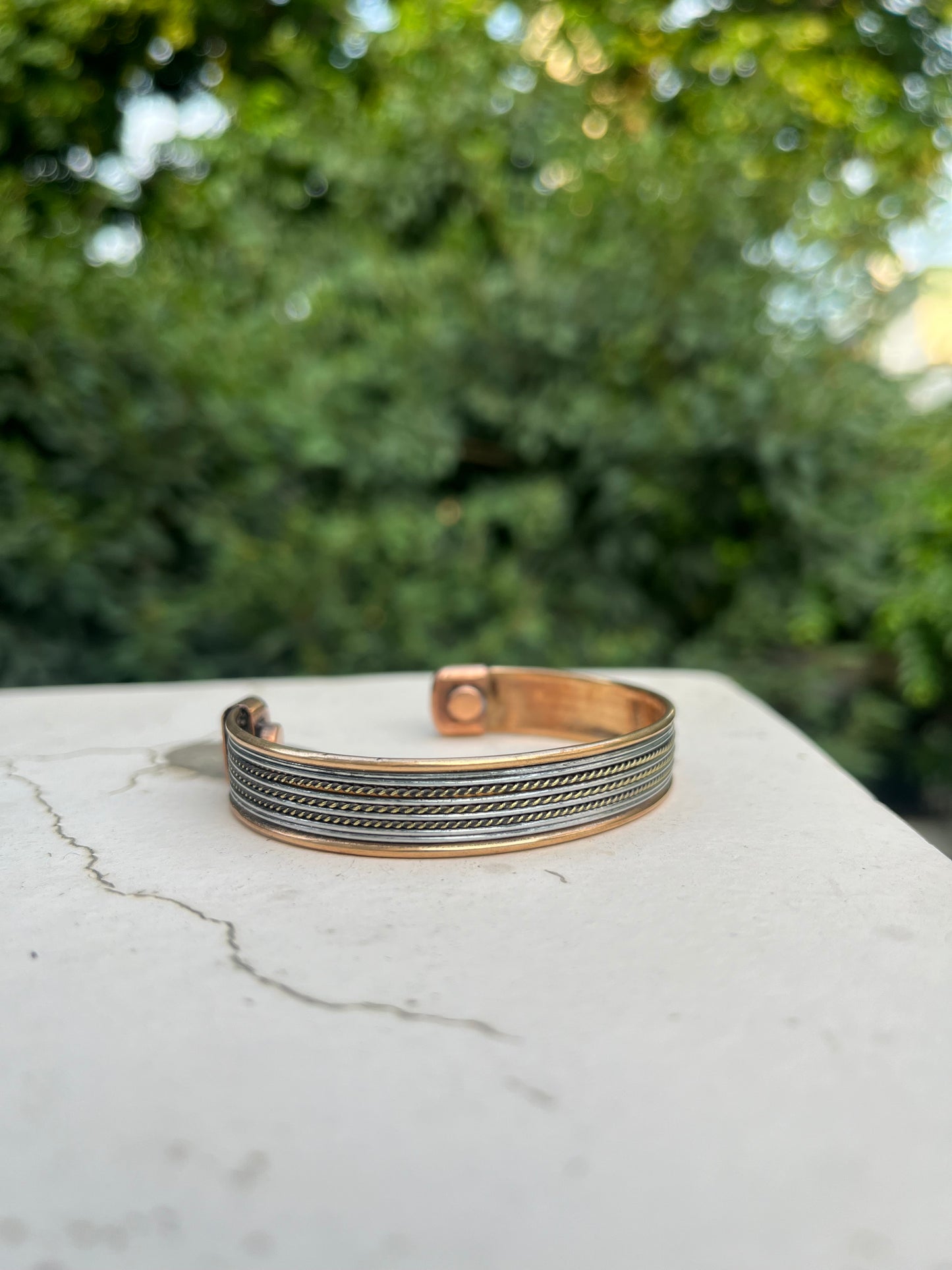 2 Brass Bracelet