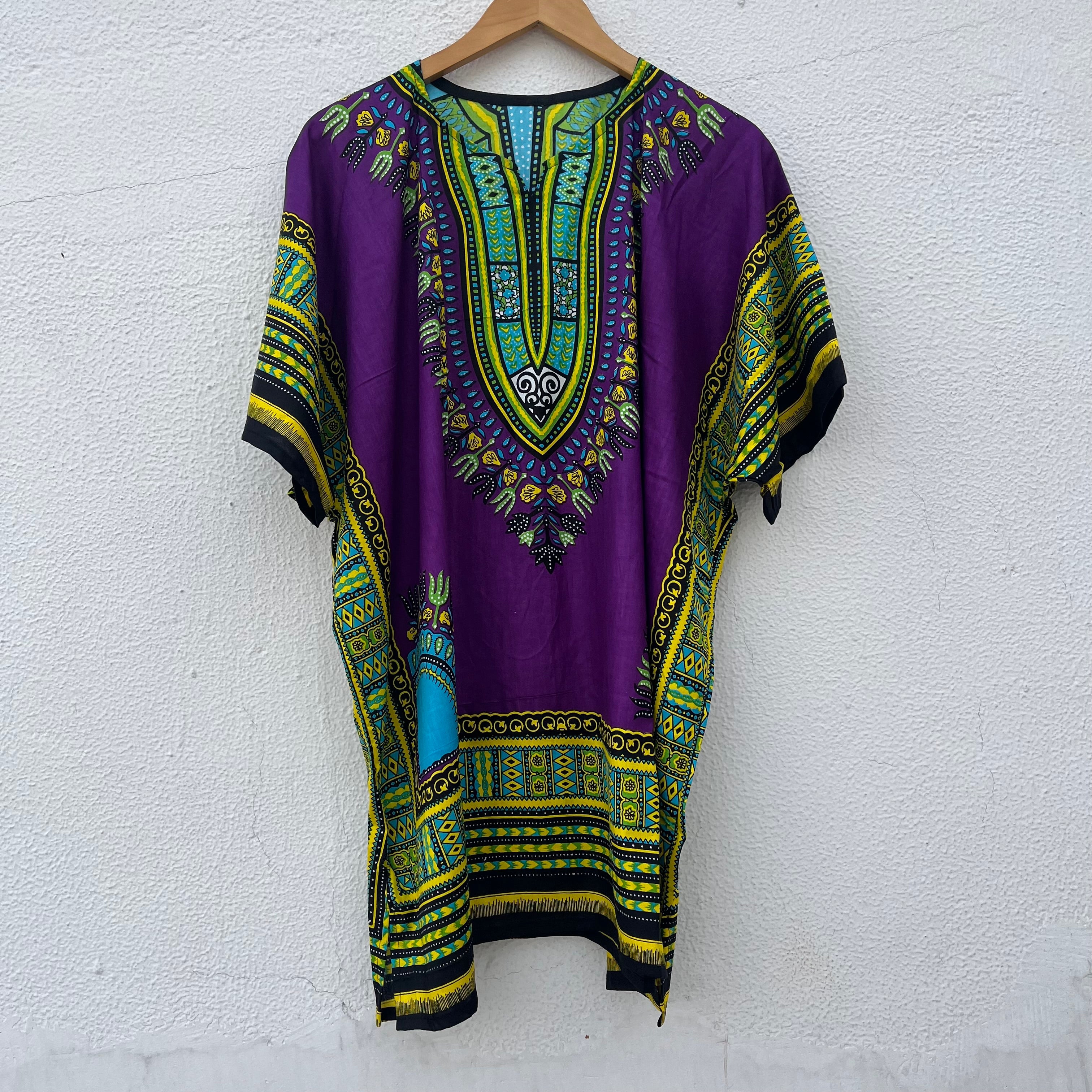 Dashiki Shirt - purple