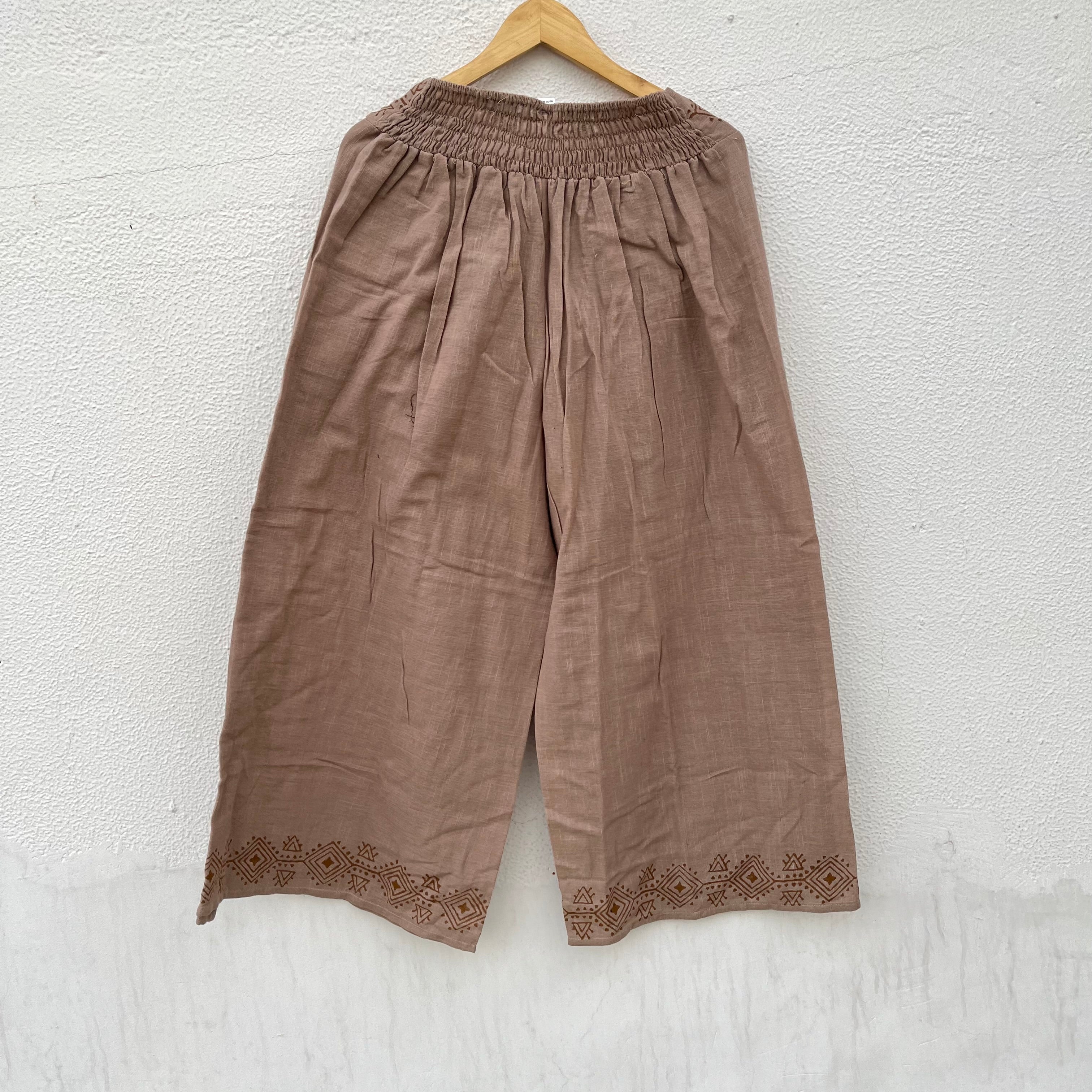 Mastani Cotton Pant- Light Sand