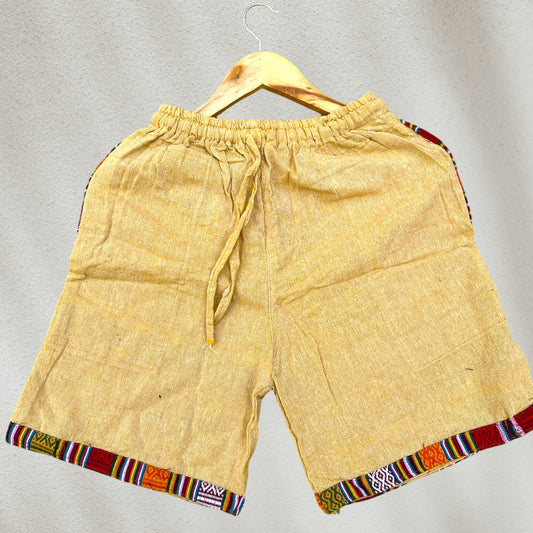 Pahadi Shorts - Yellow