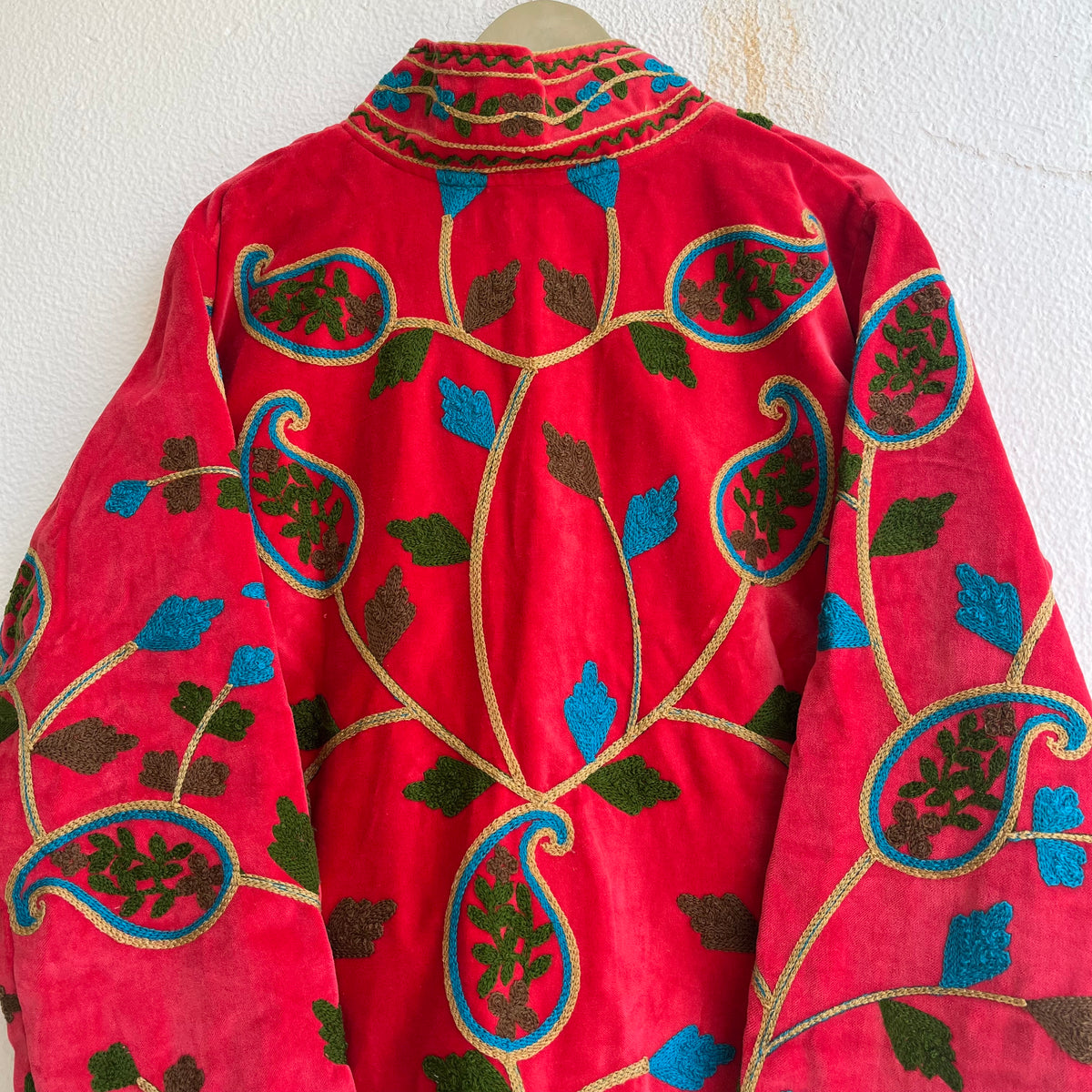 Jaipuri Thread Velvet Jacket