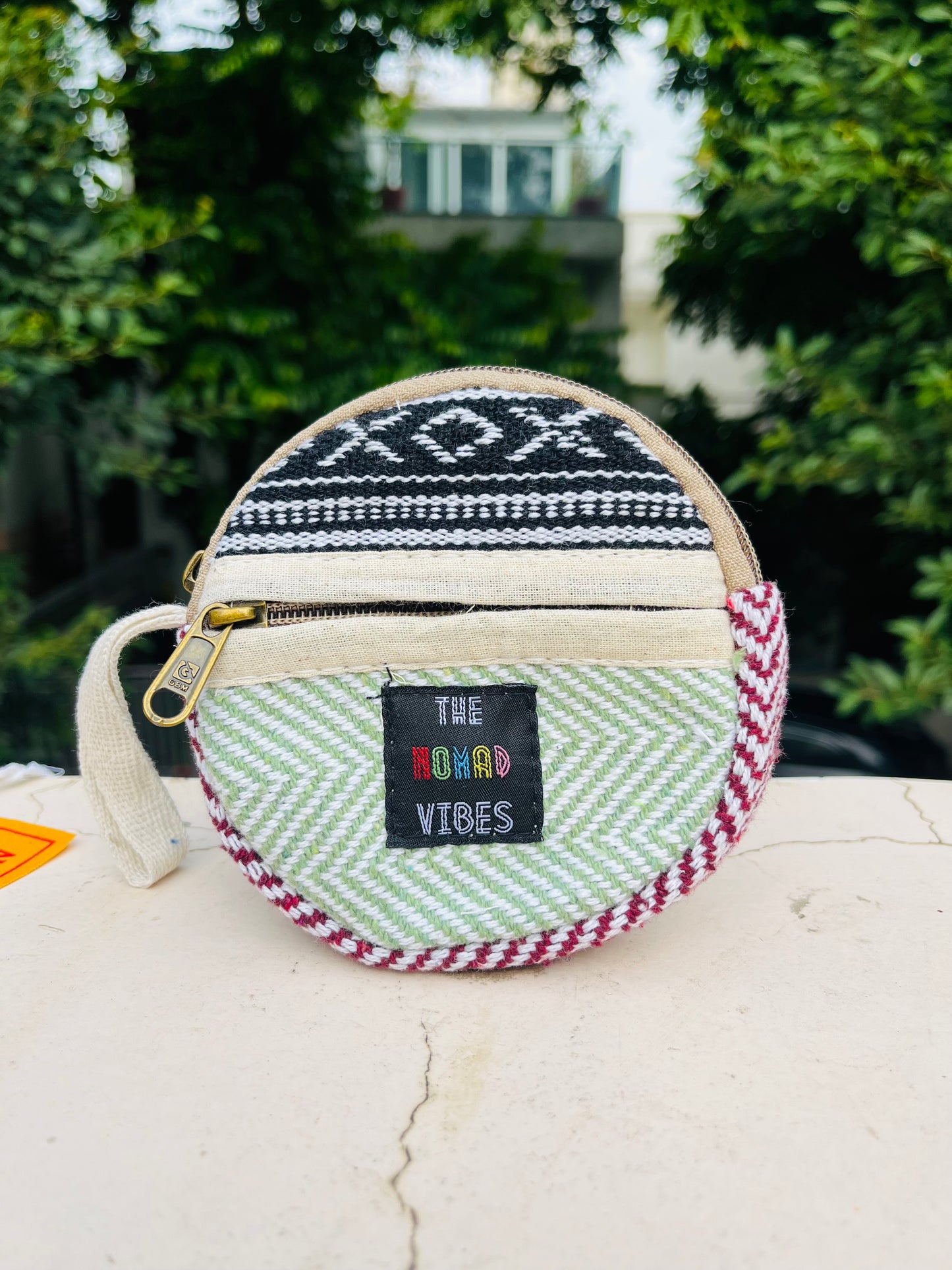 Mini Hemp Pouch (Round)