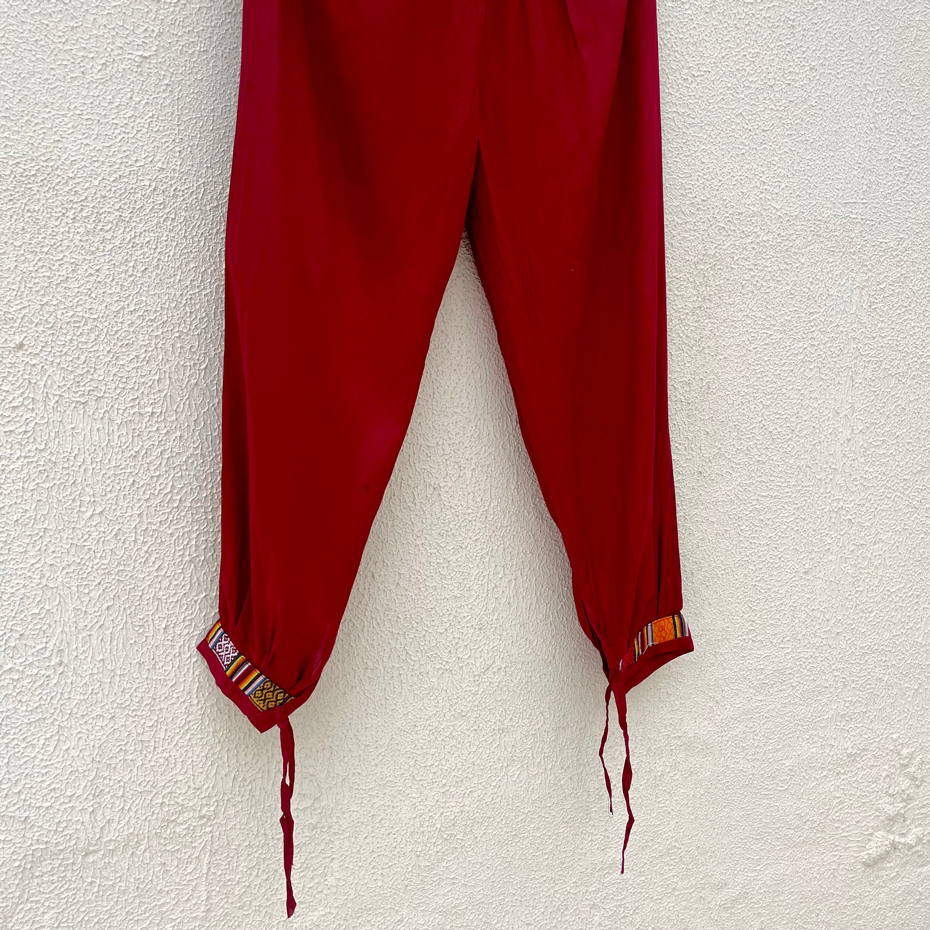 Nepali Pants - Red XXL