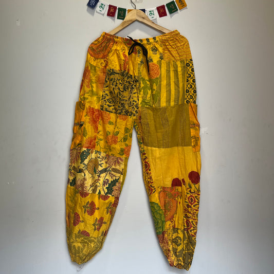 Patchwork Pants - Sunflower