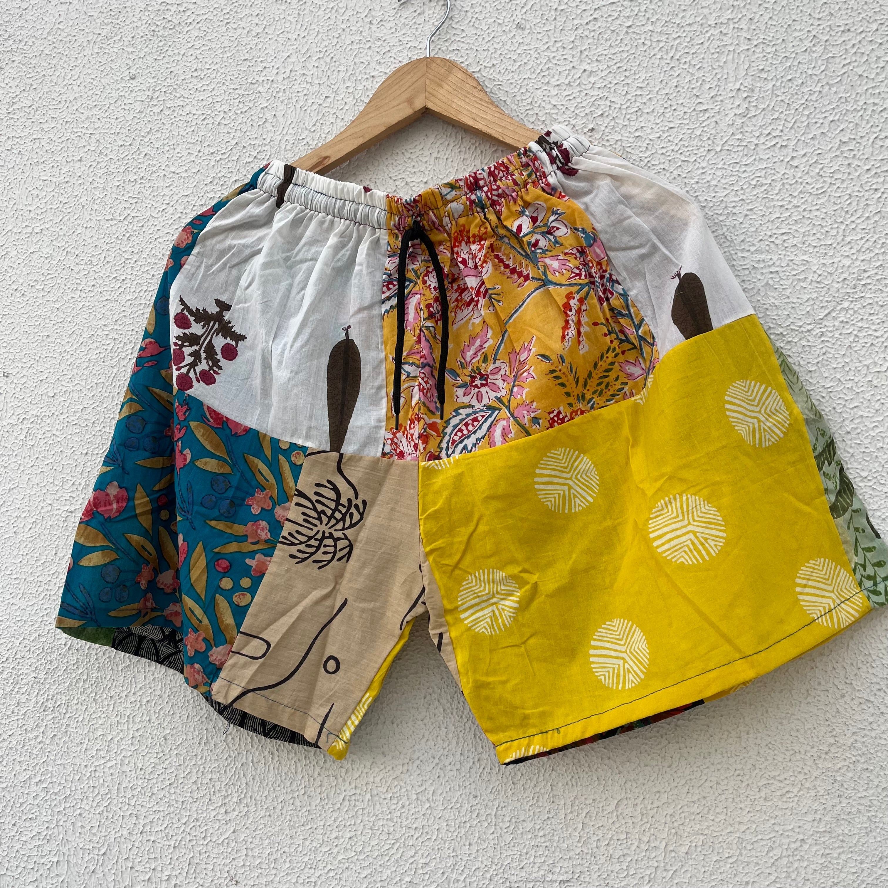 Patchwork Shorts - Mix Colours