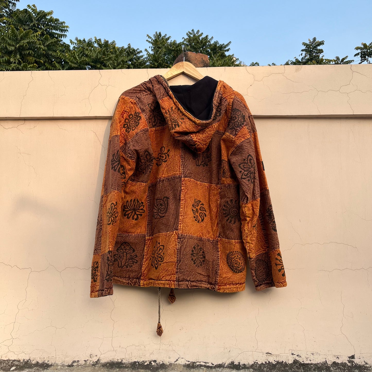 Pahadi Nepali Jacket - Rust