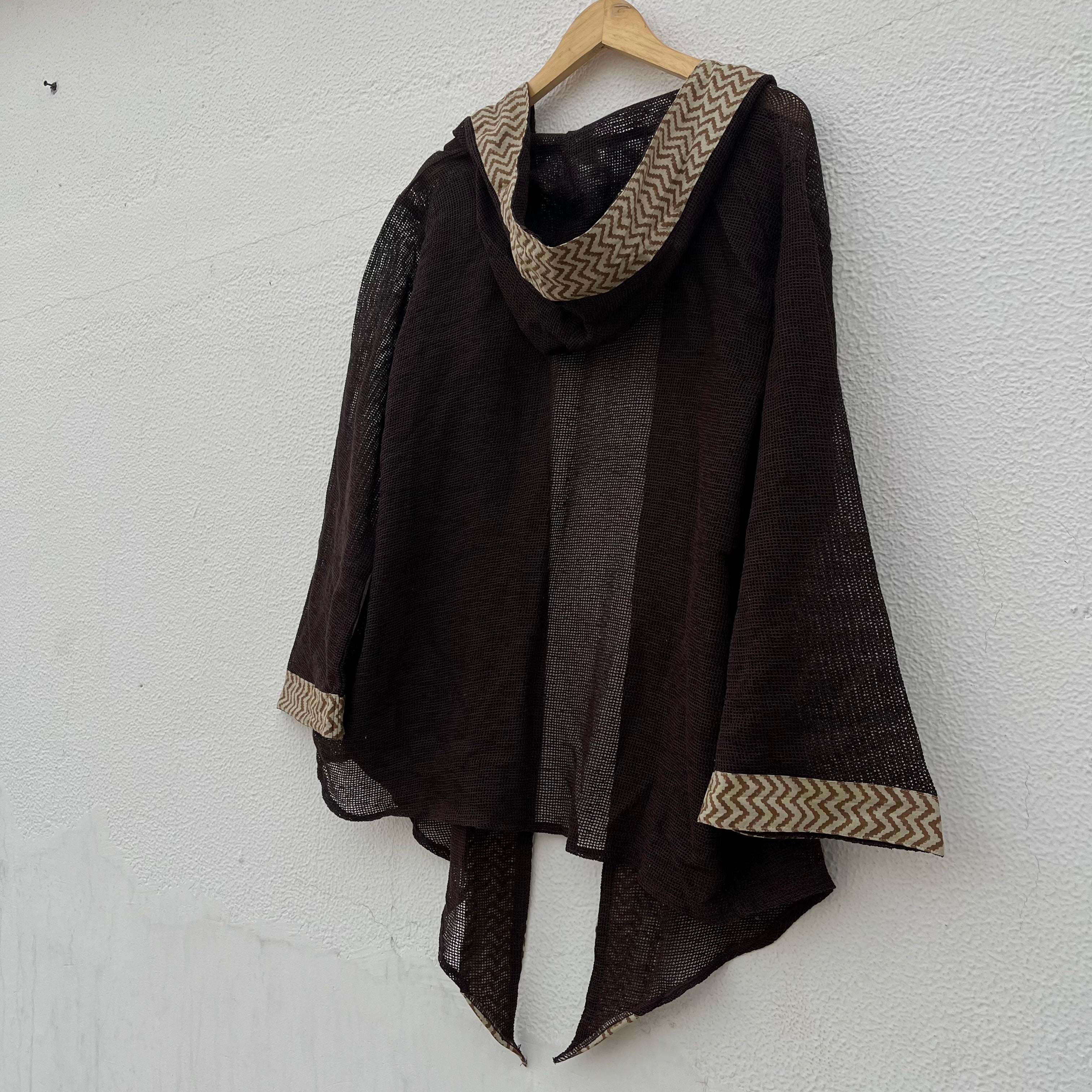 Kabira Cotton Shrug - Claywood Brown