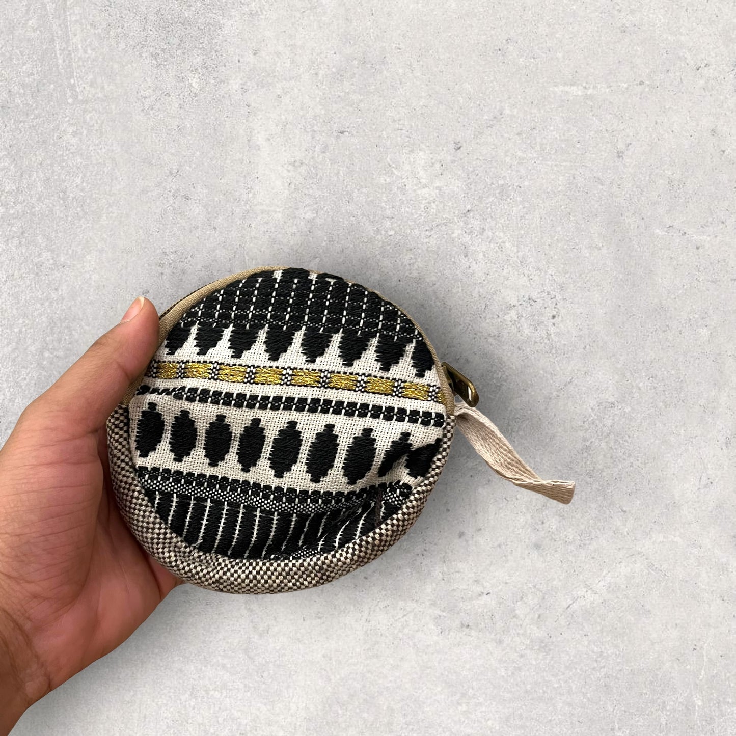 Mini Hemp Pouch (Round)