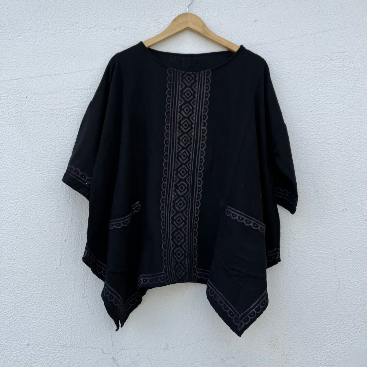 Bairan Cotton Top- Dark Night