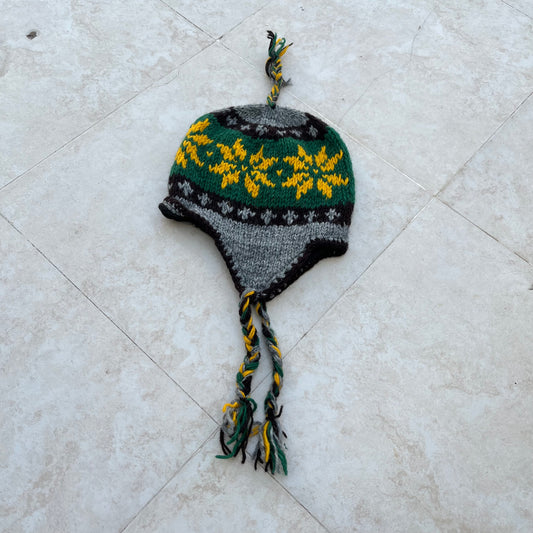 Winter Cap with braids