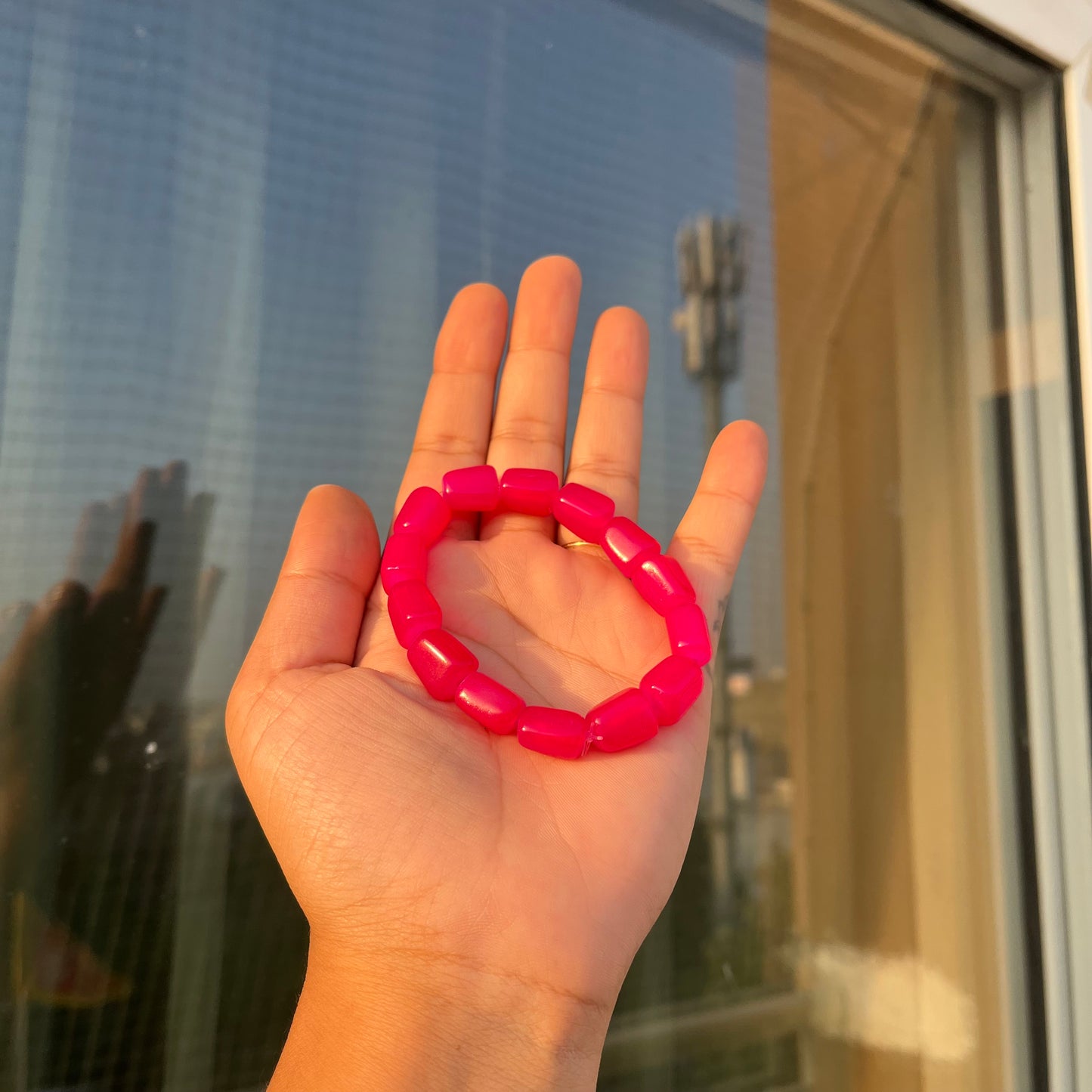 Set of 3 Pastel Acrylic Bracelet