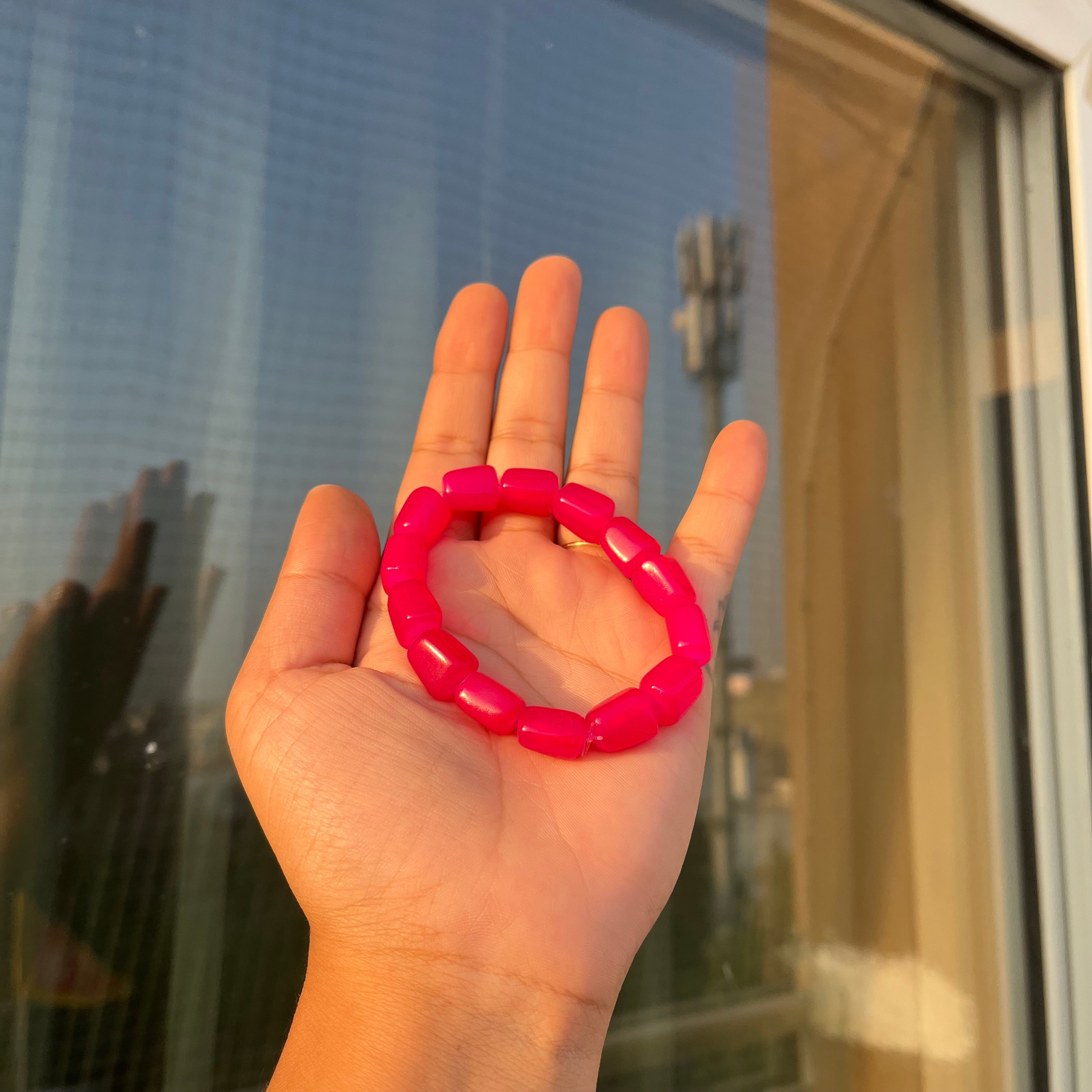 Set of 3 Pastel Acrylic Bracelet