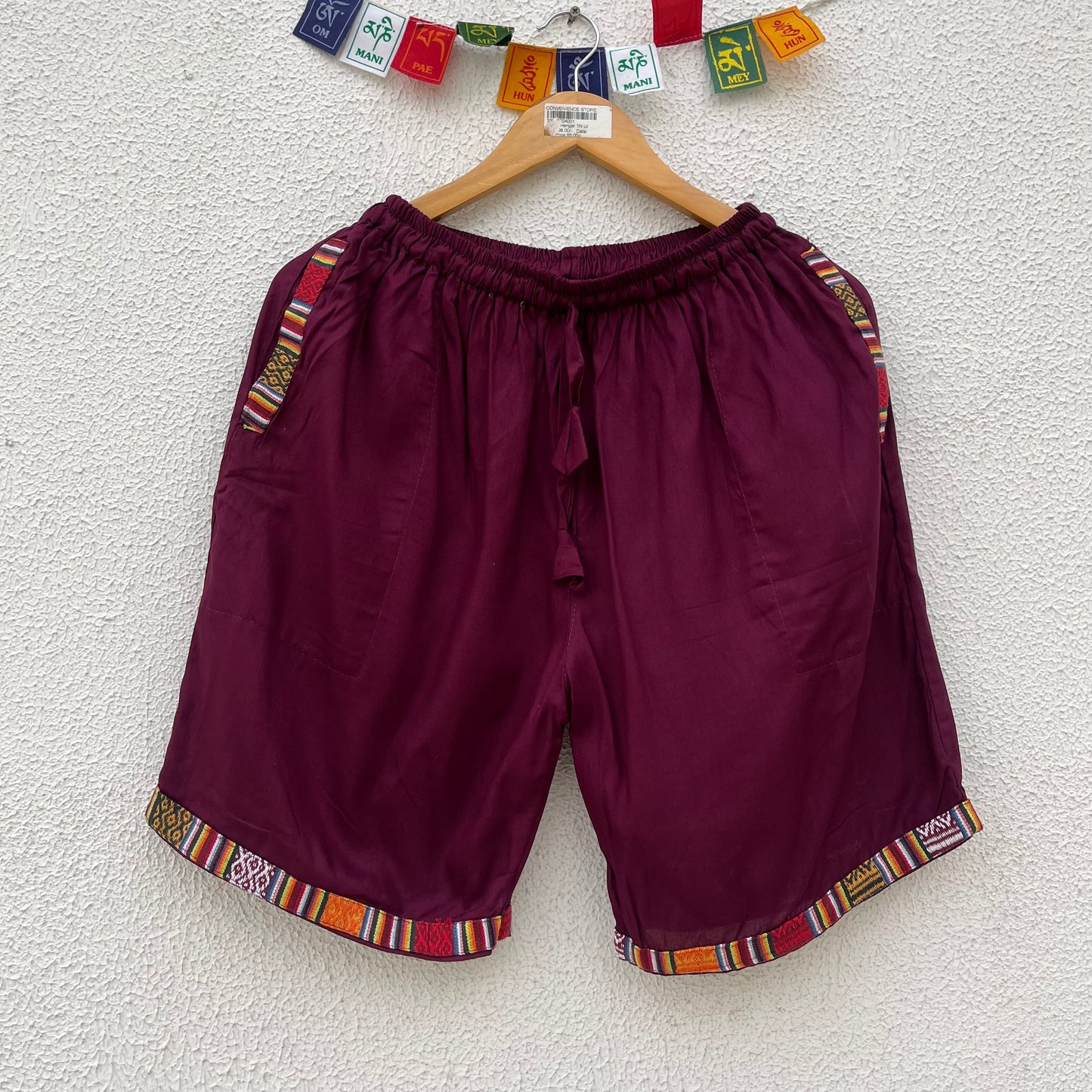 Pahadi Shorts - Wine