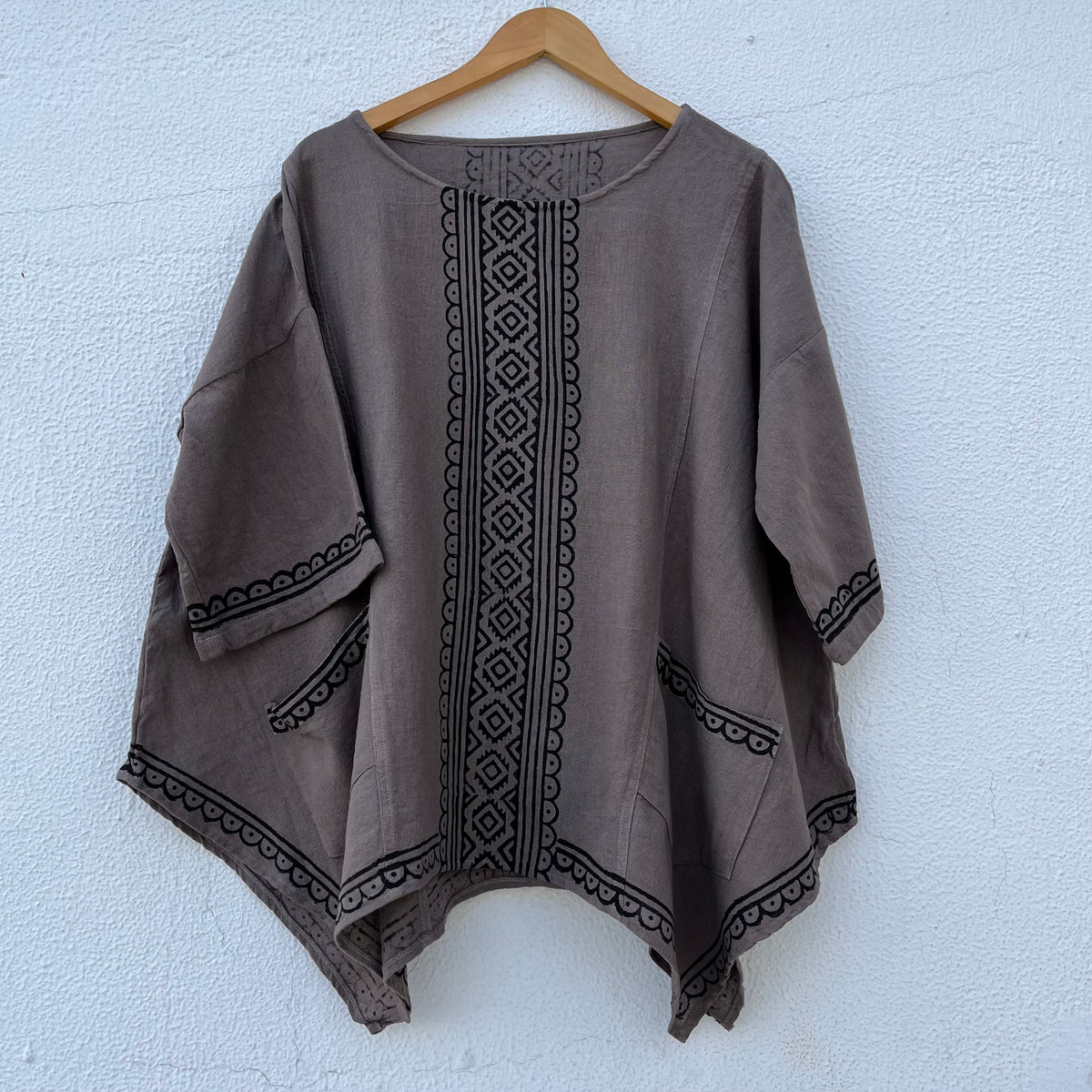 Bairan Cotton Top- Beige