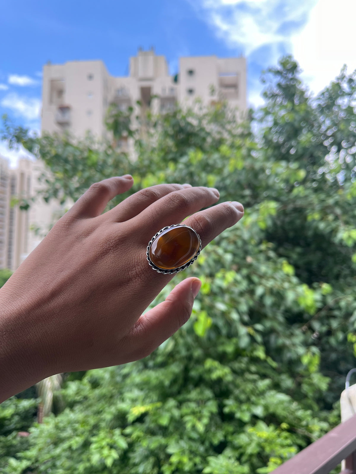 Tiger Eye Ring