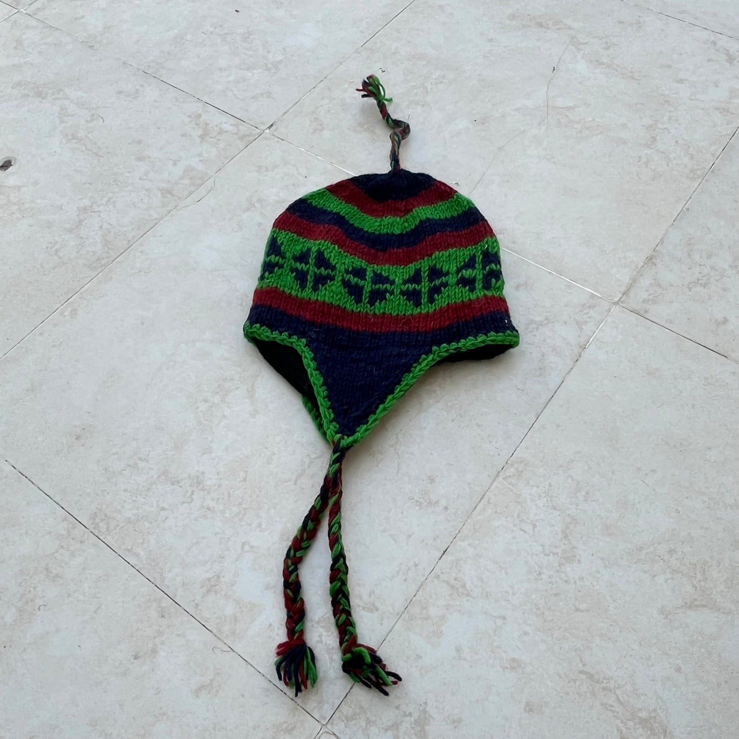 Winter Cap with braids