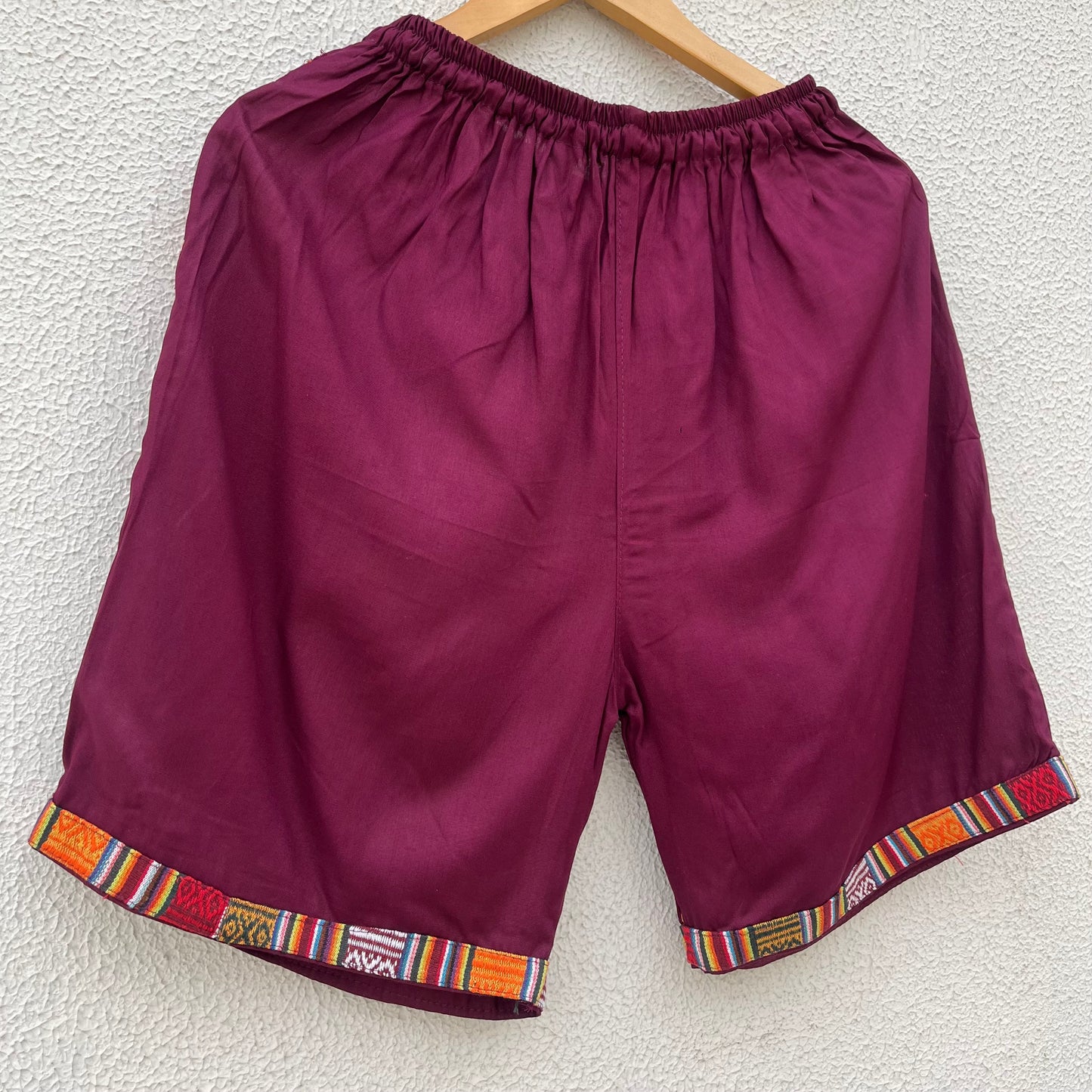Pahadi Shorts - Wine