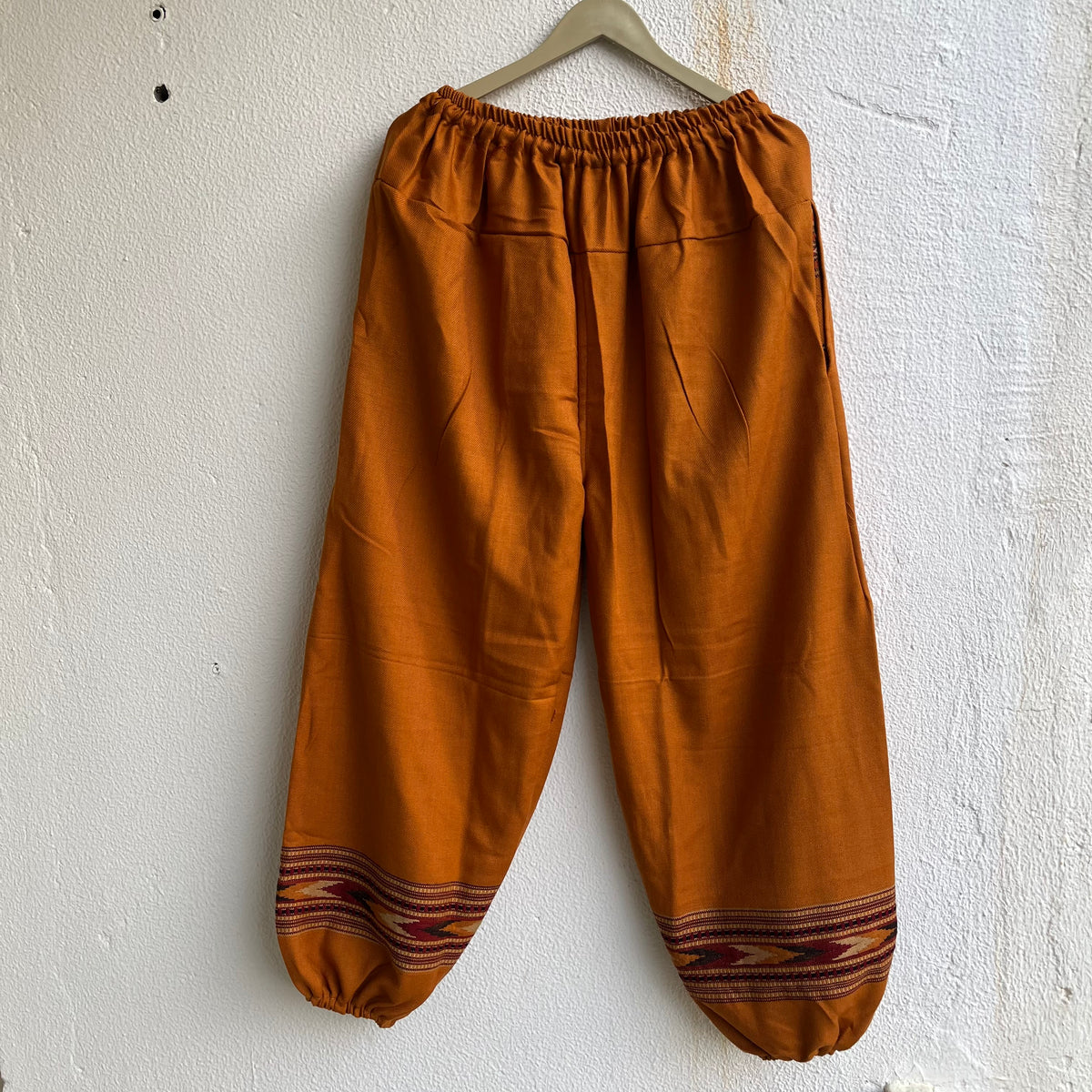 Woollen Pahadi Kullu Pants- Mustard
