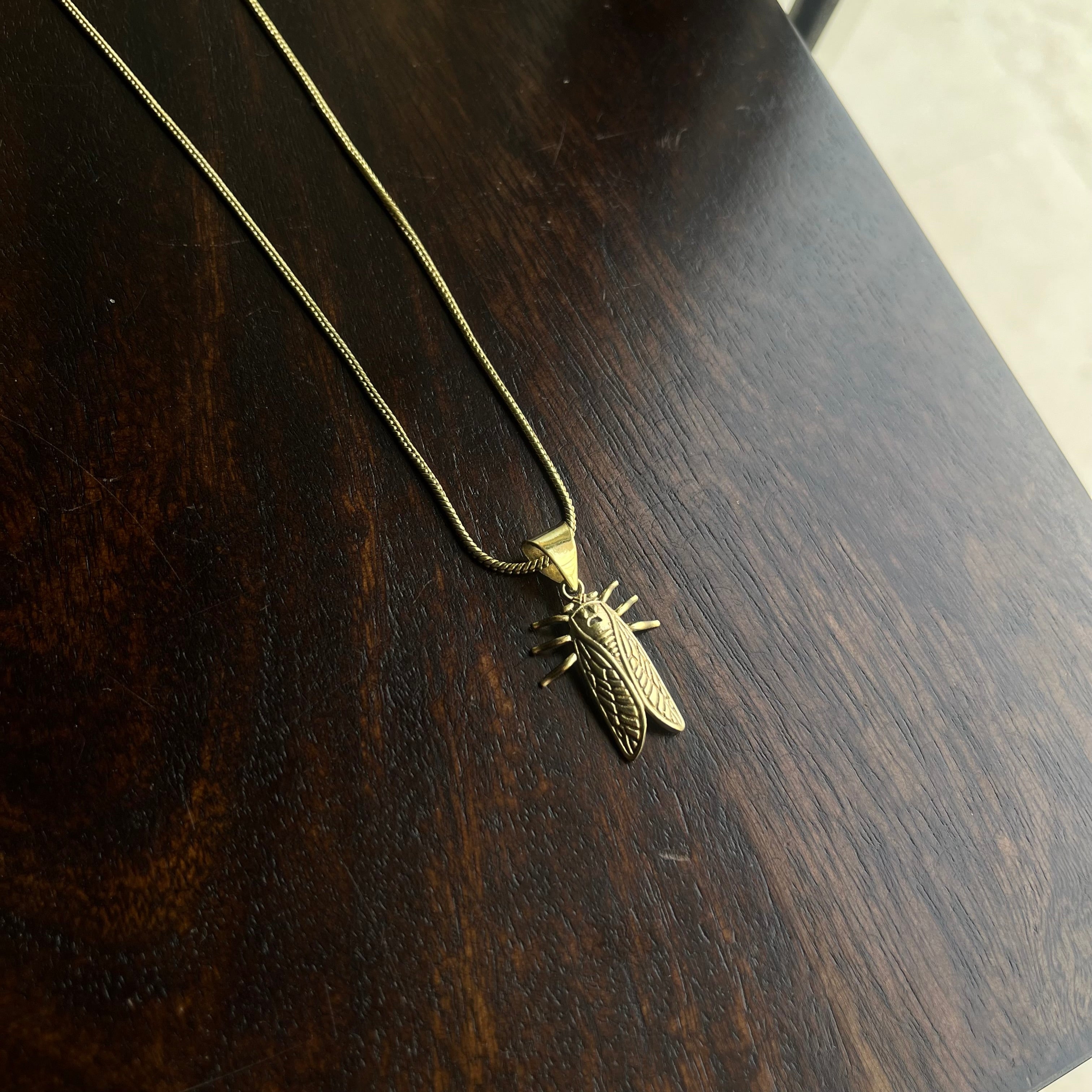 Bug Pendant & Chain