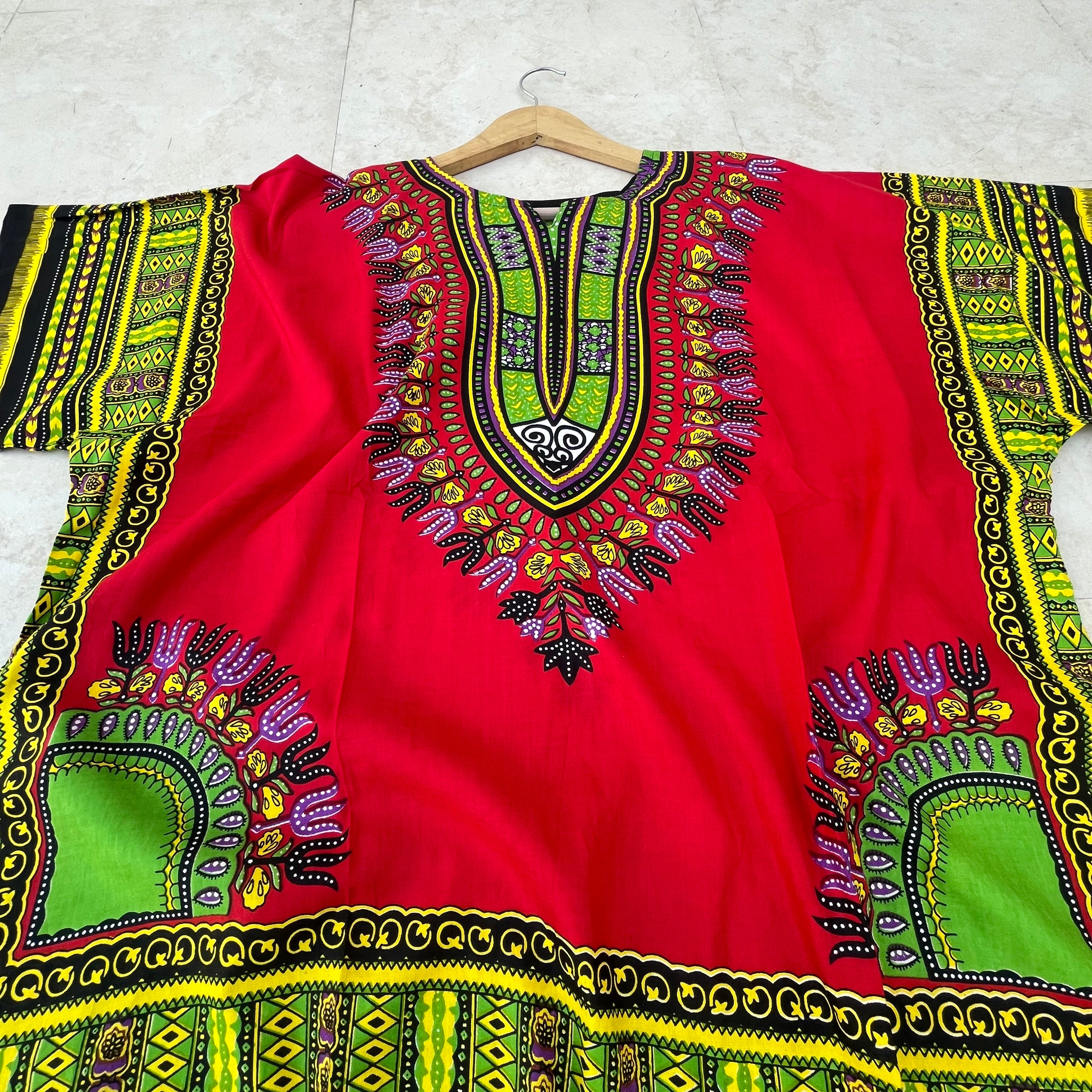 Dashiki Shirt - Red