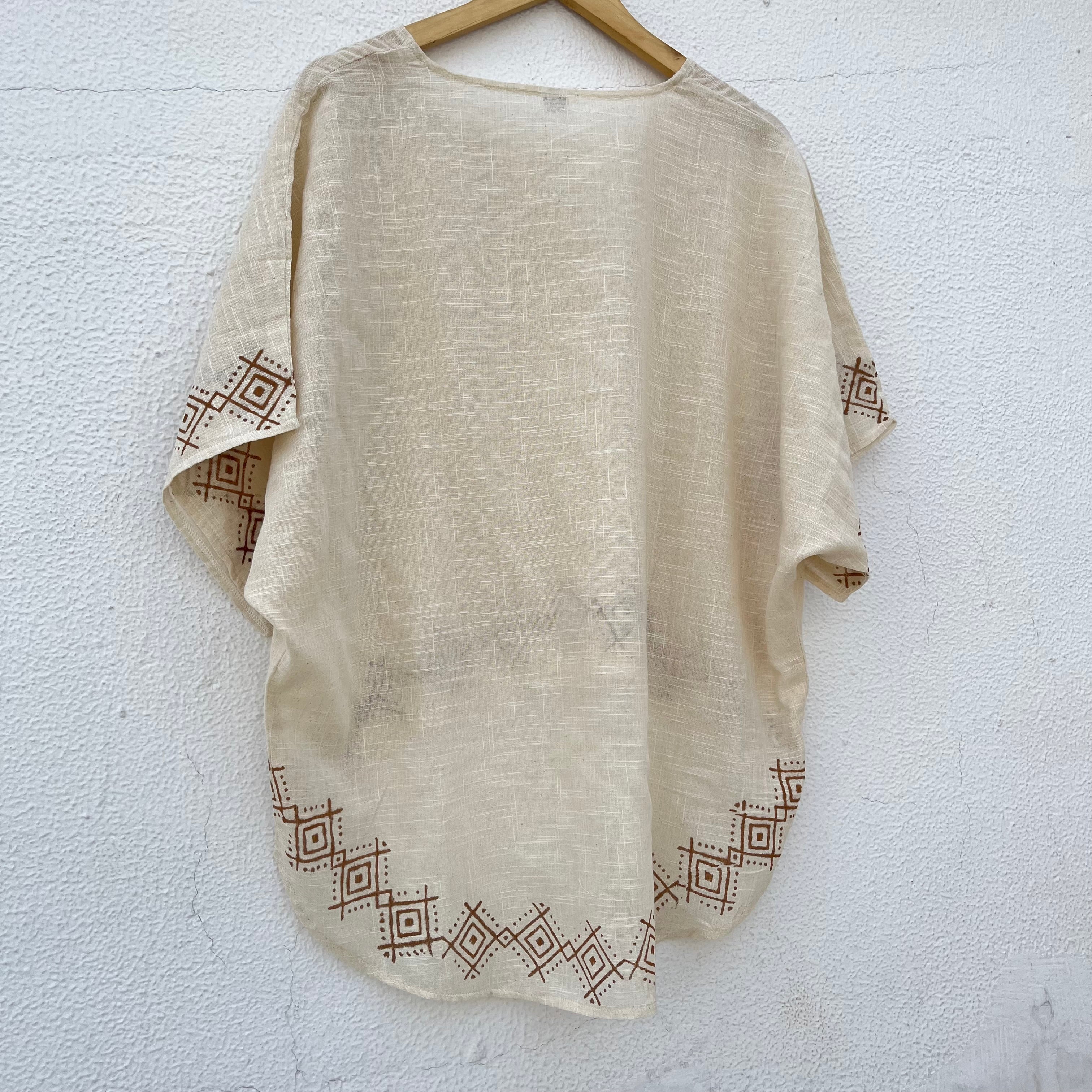 Aawara Cotton Top- Warm Cream