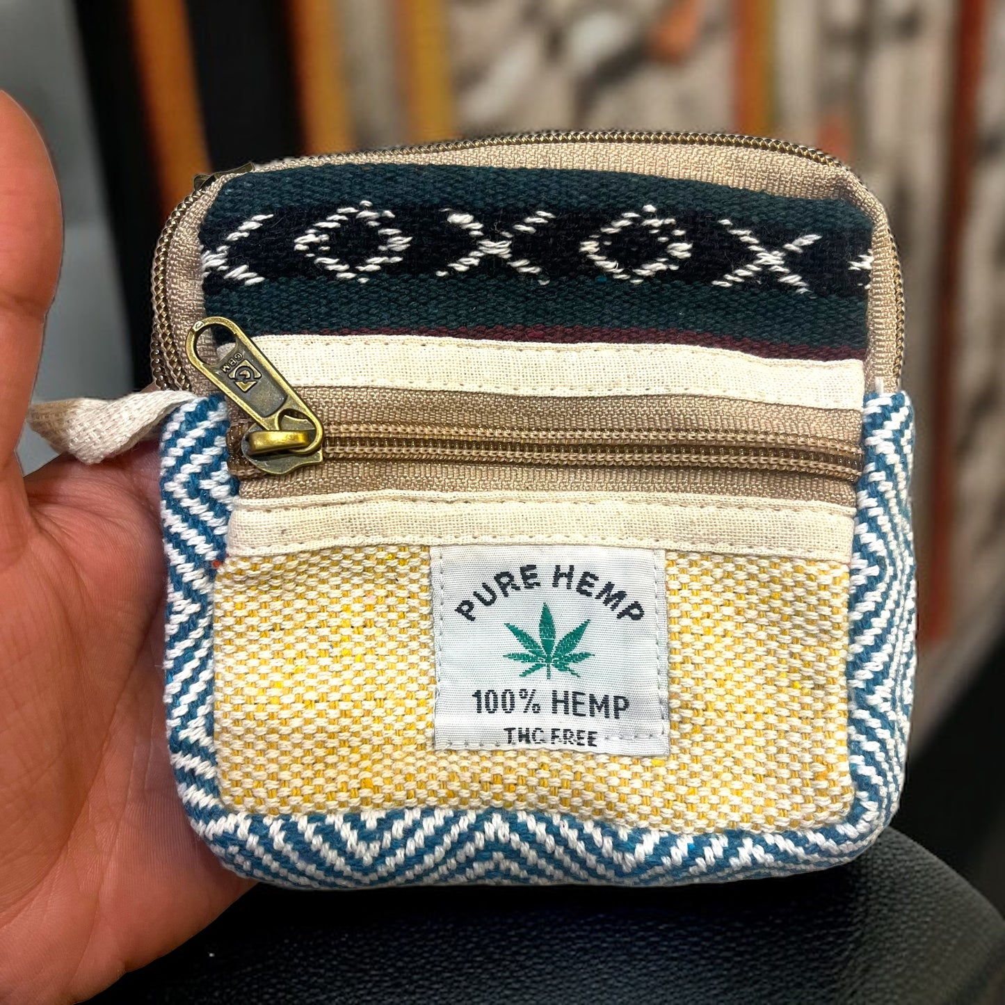 Mini Hemp Pouch (Square)