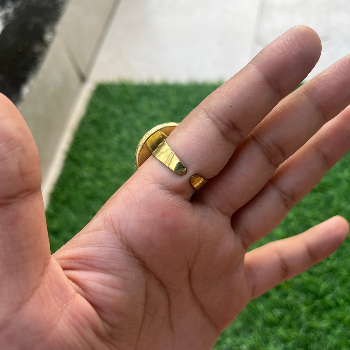 Retro Laakh Adjustable Ring