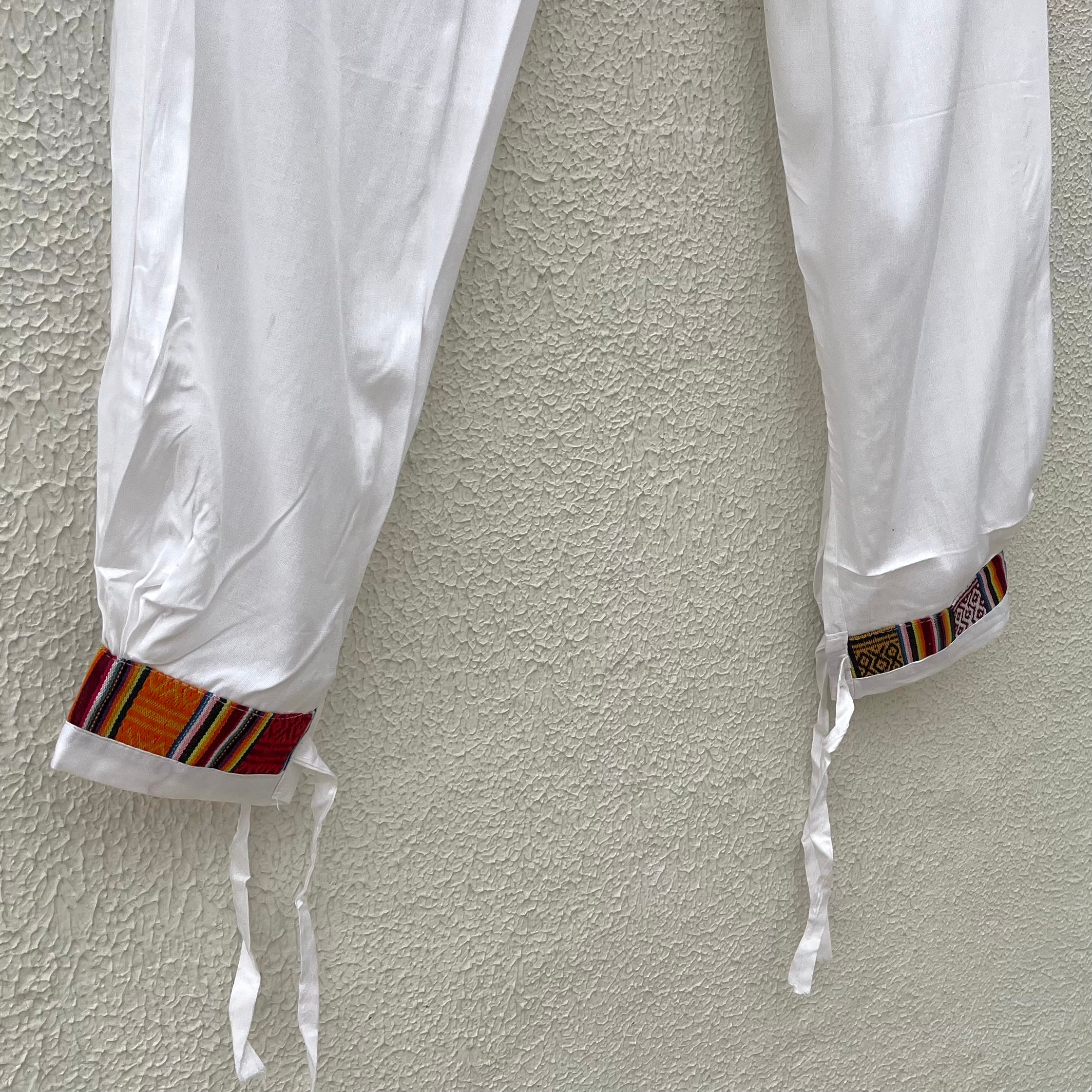 Nepali Pants - White