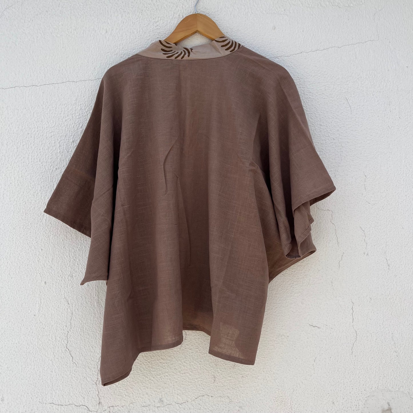 Akira Cotton Shrug- Light Sand