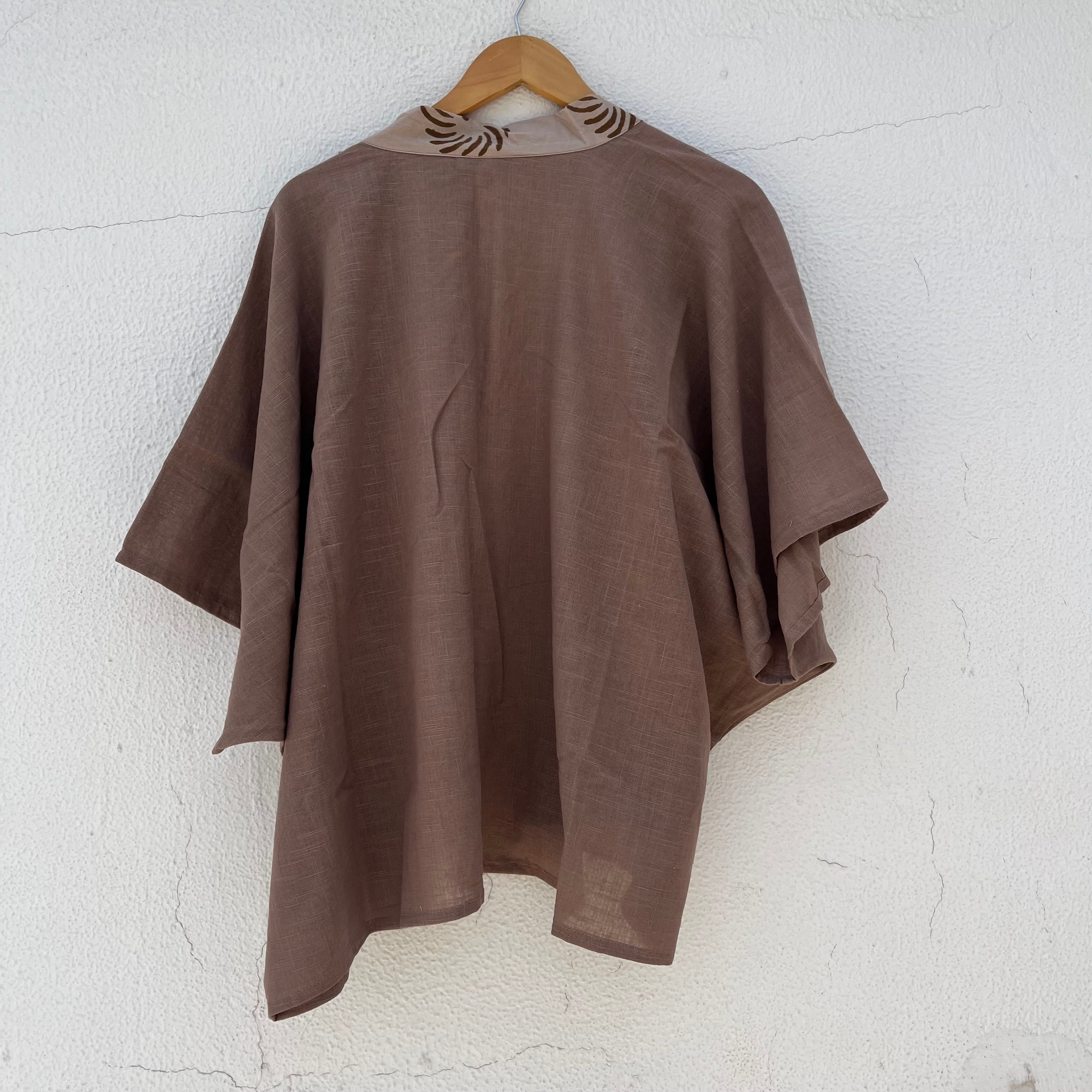 Arika Cotton Shrug- Light Sand