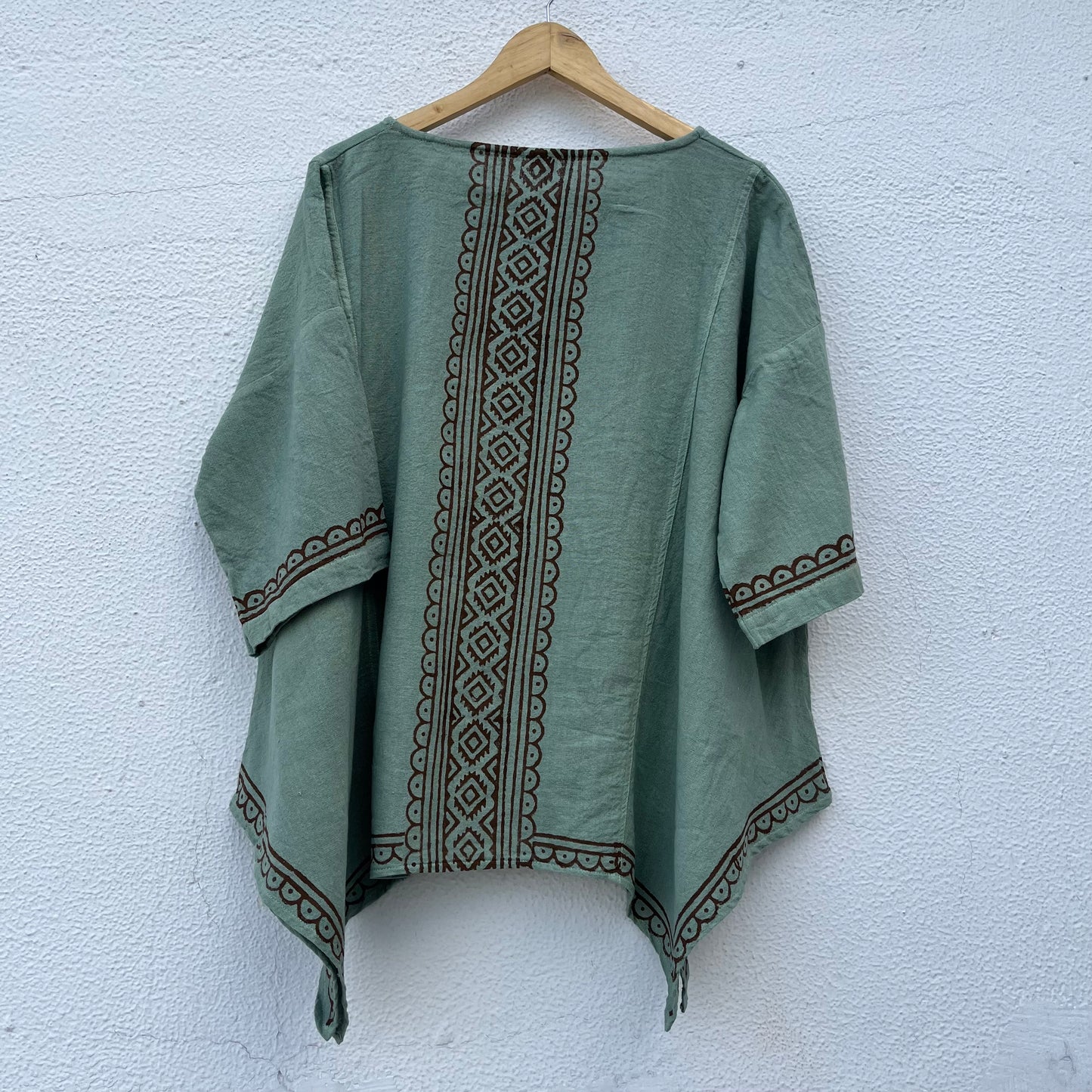 Bairan Cotton Top- Sage Green