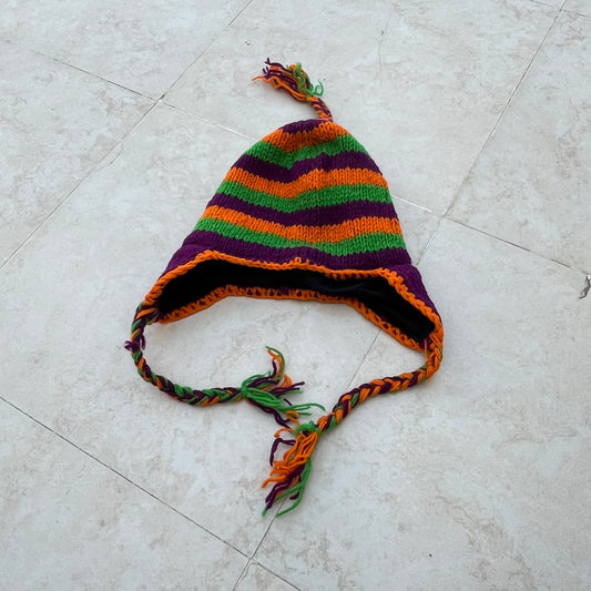 Winter Cap with braids