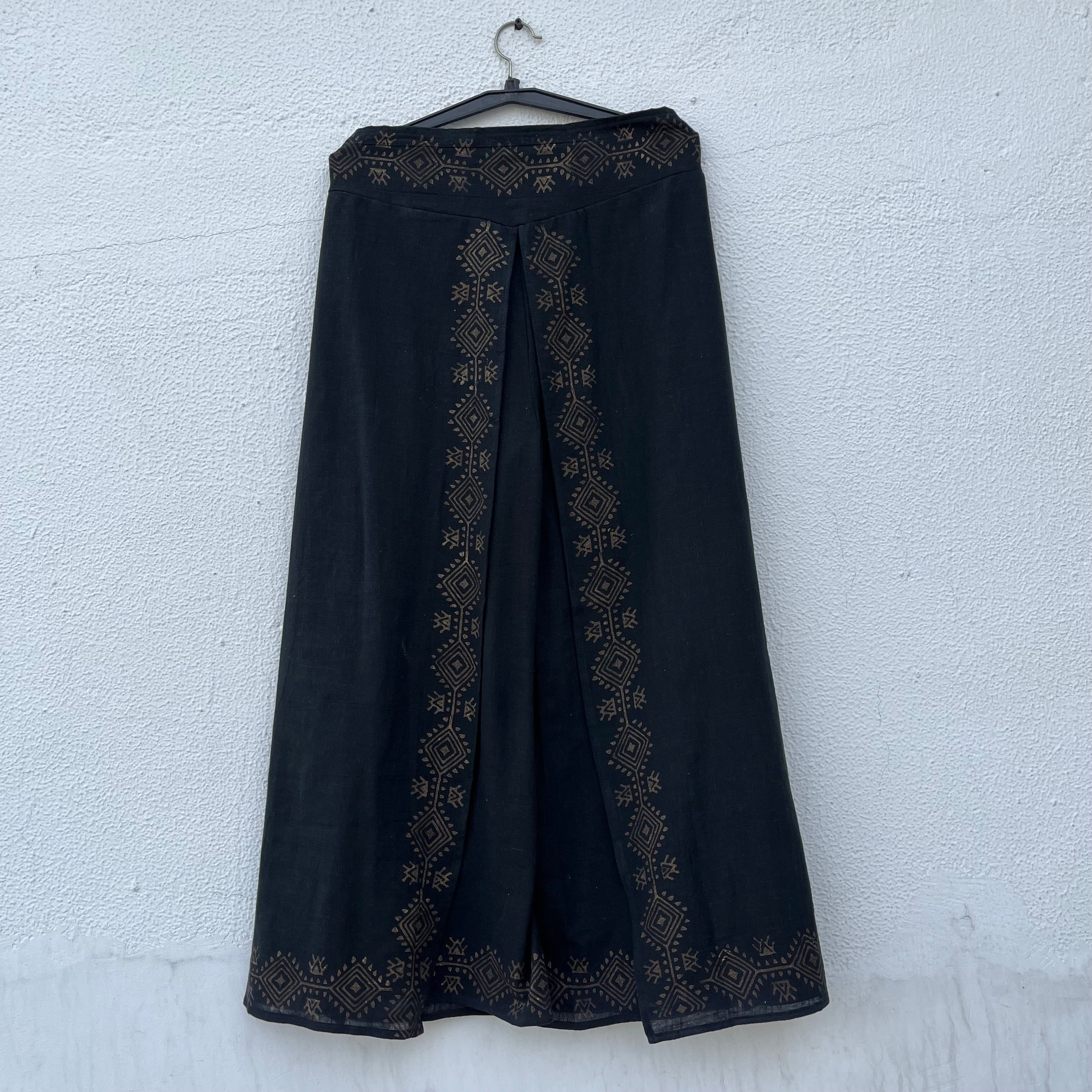 Mastani Cotton Pant- Midnight Black