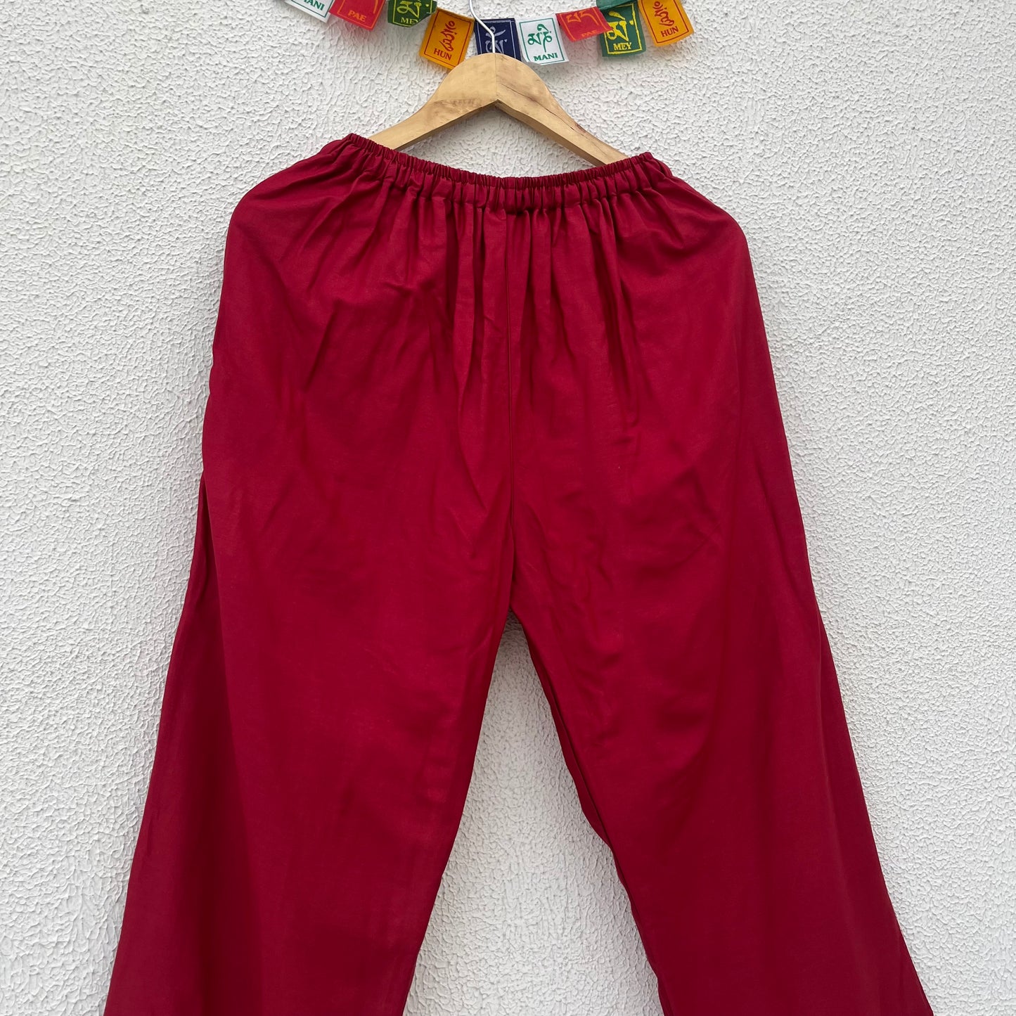 7 Chakra Pants - Maroon (Multicolour)