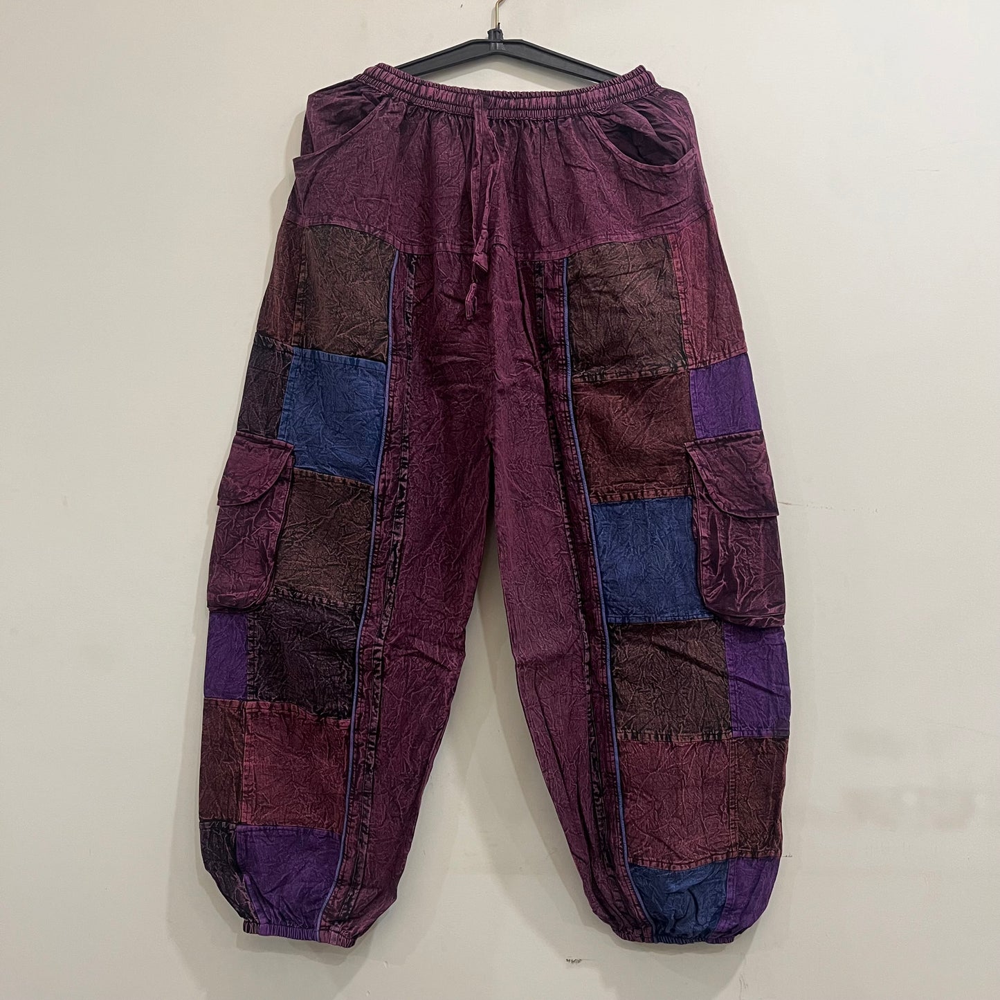 Valley of Flowers Pants - Wine