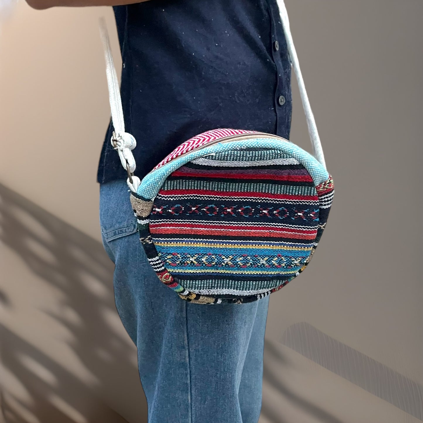 Round Sling Bag