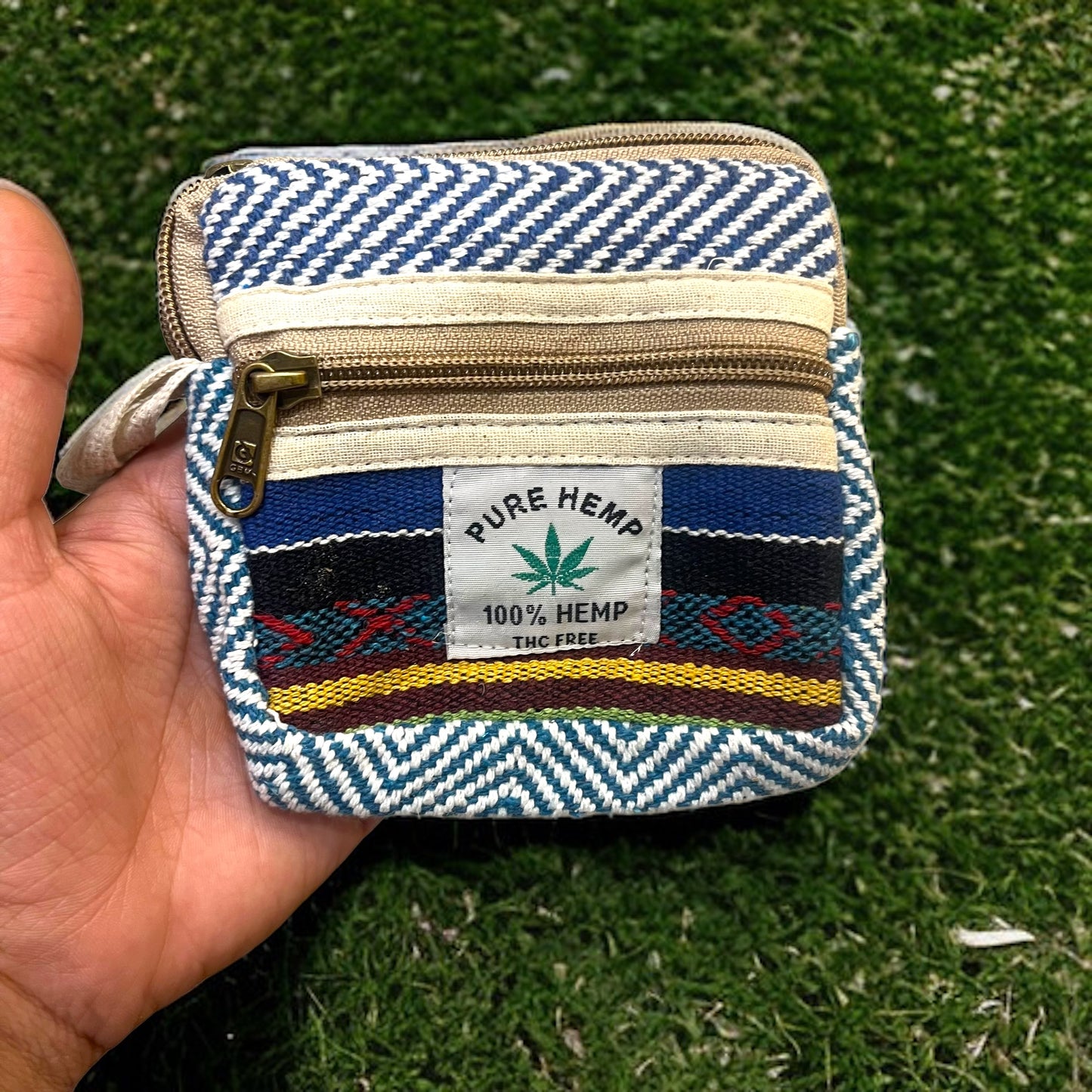 Mini Hemp Pouch (Square)