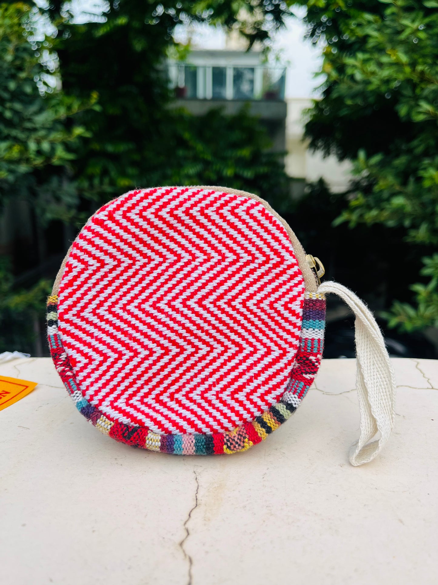 Mini Hemp Pouch (Round)