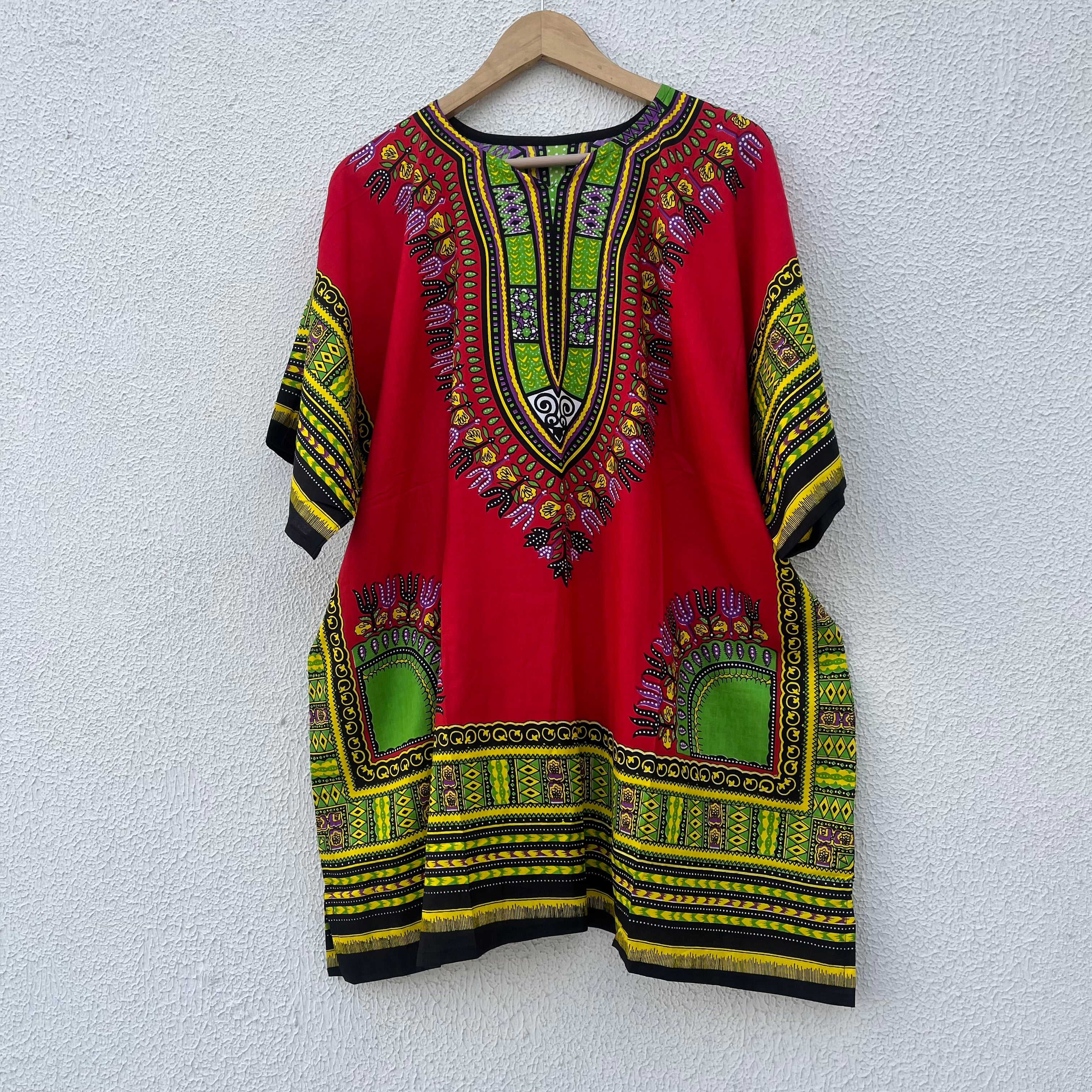 Dashiki Shirt - Red